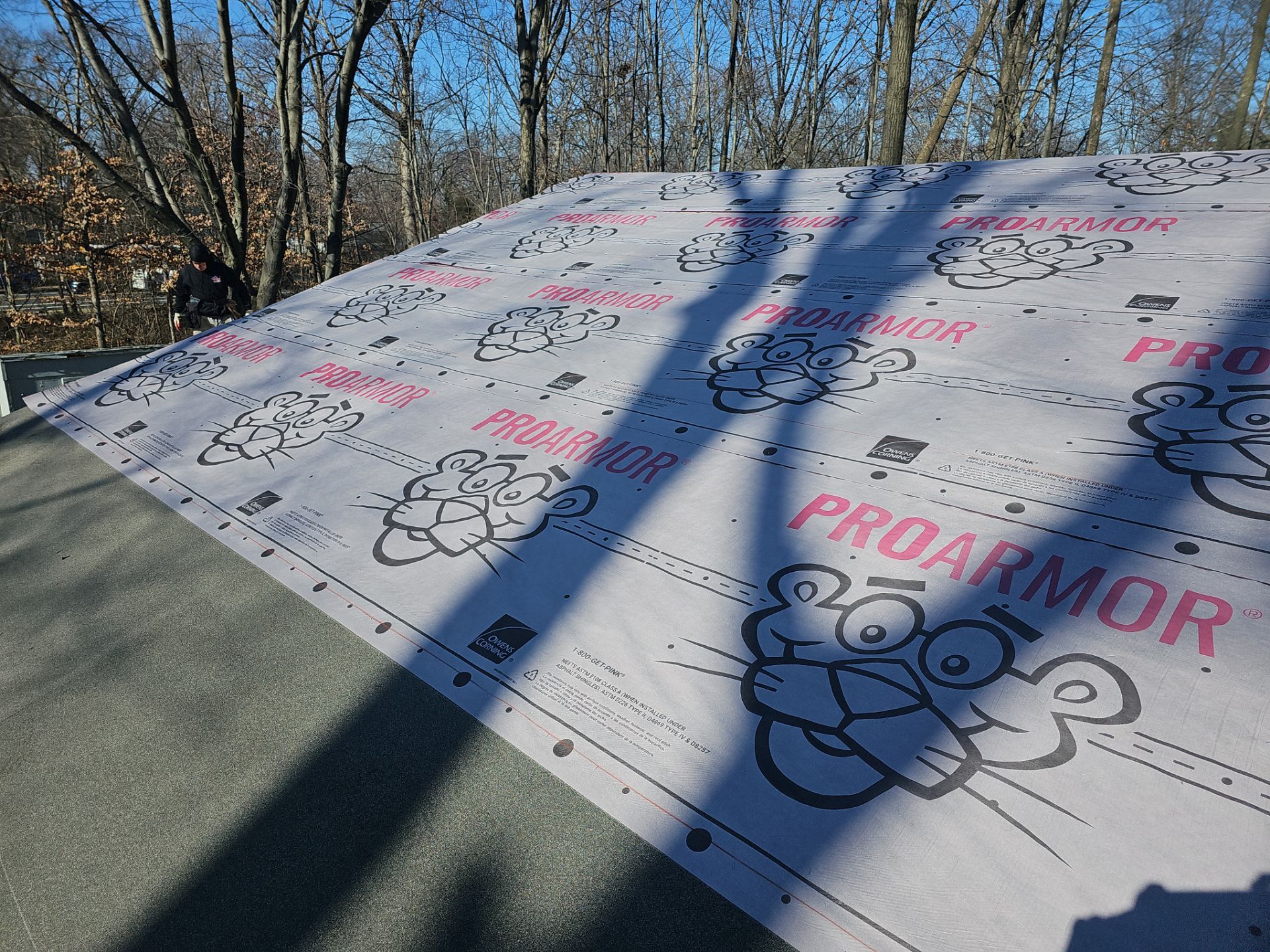 Residential Roofing Installation using Owens Cornering by Real1Construction