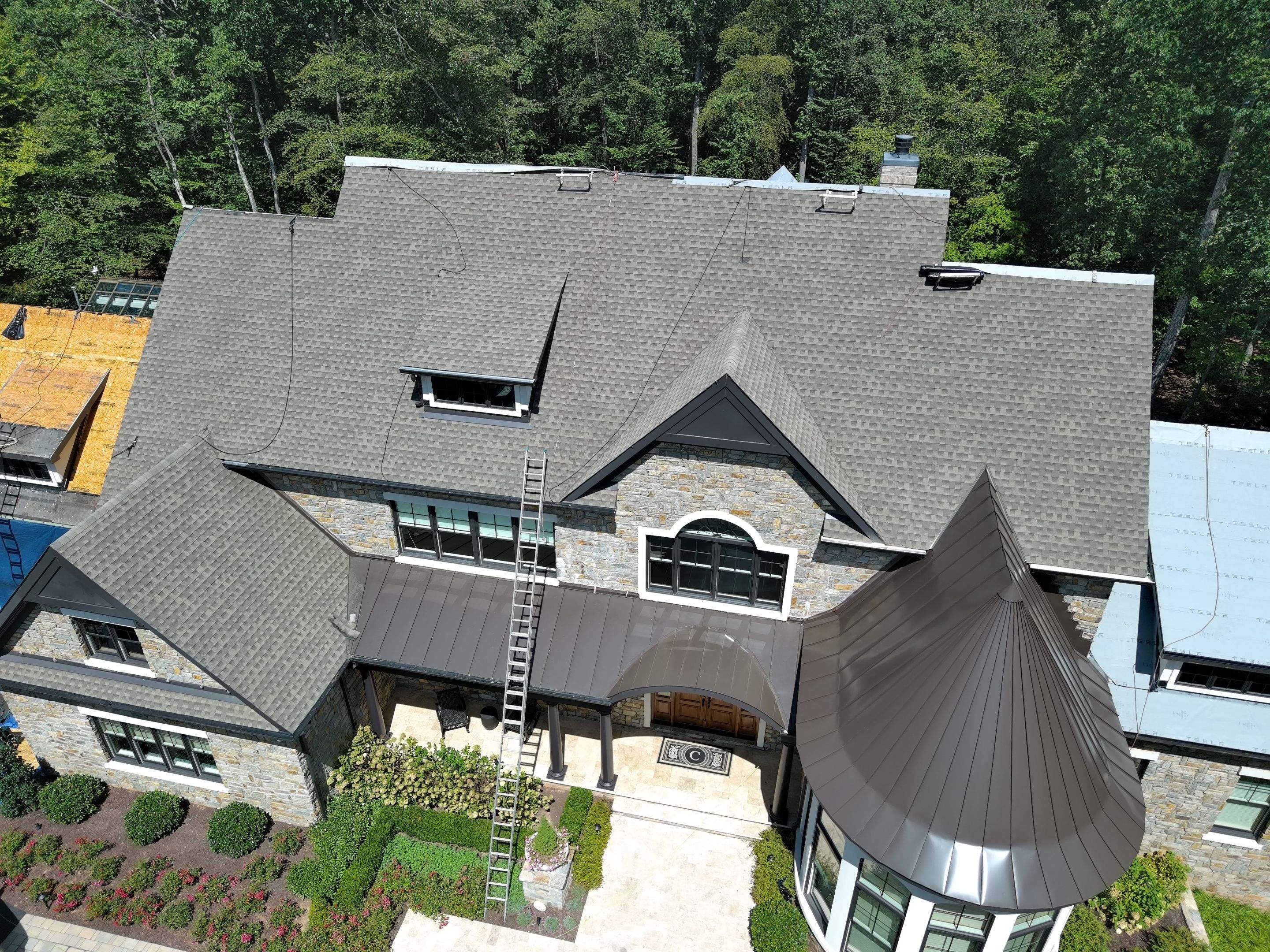 STUNNING Tesla Solar Roof in Virgina by American Home Contractors