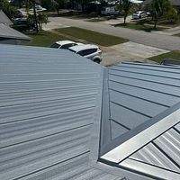 26ga 1" Nail-Strip Mill Finish  by Total Roofing System The Metal Roof Experts