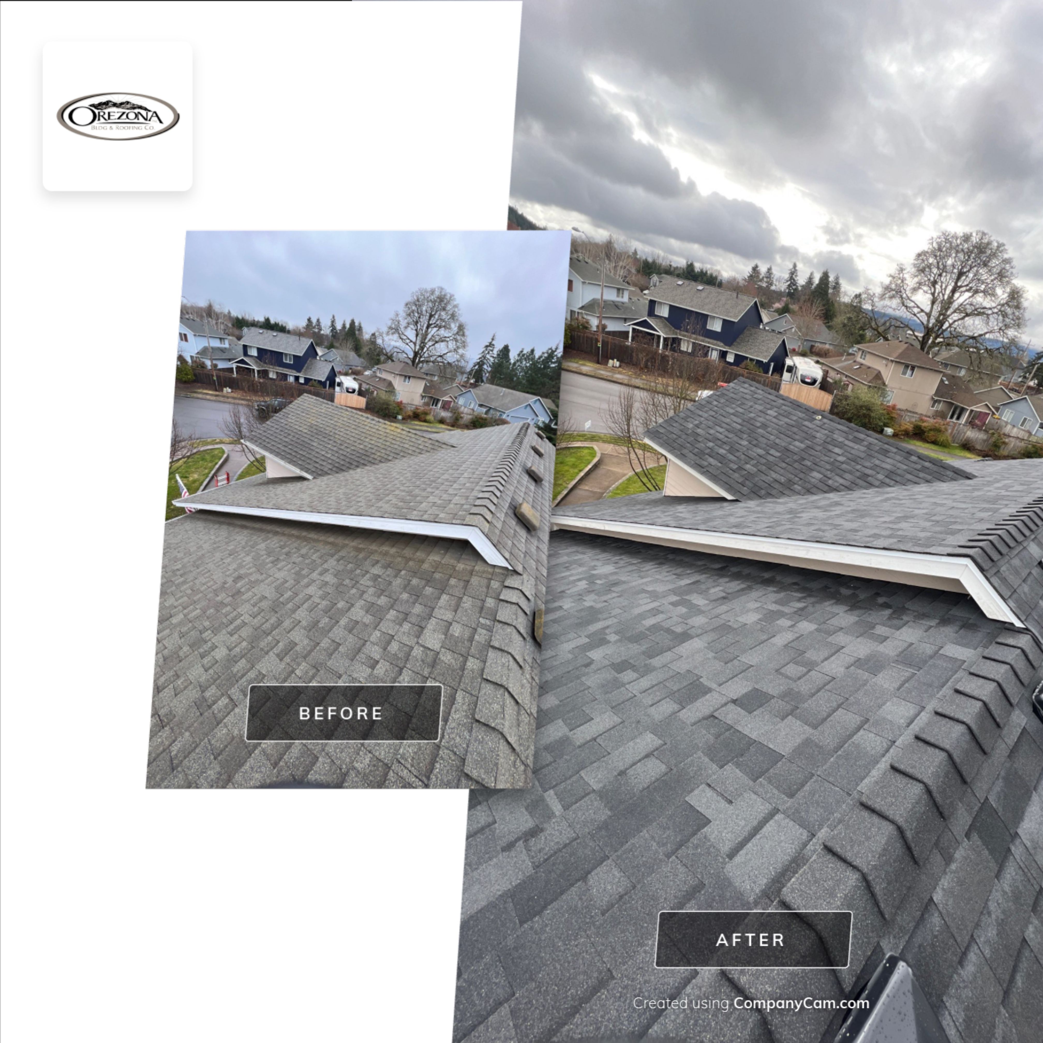 Residential Remodel using Malarkey Highlander by Orezona Building & Roofing Company, Inc.