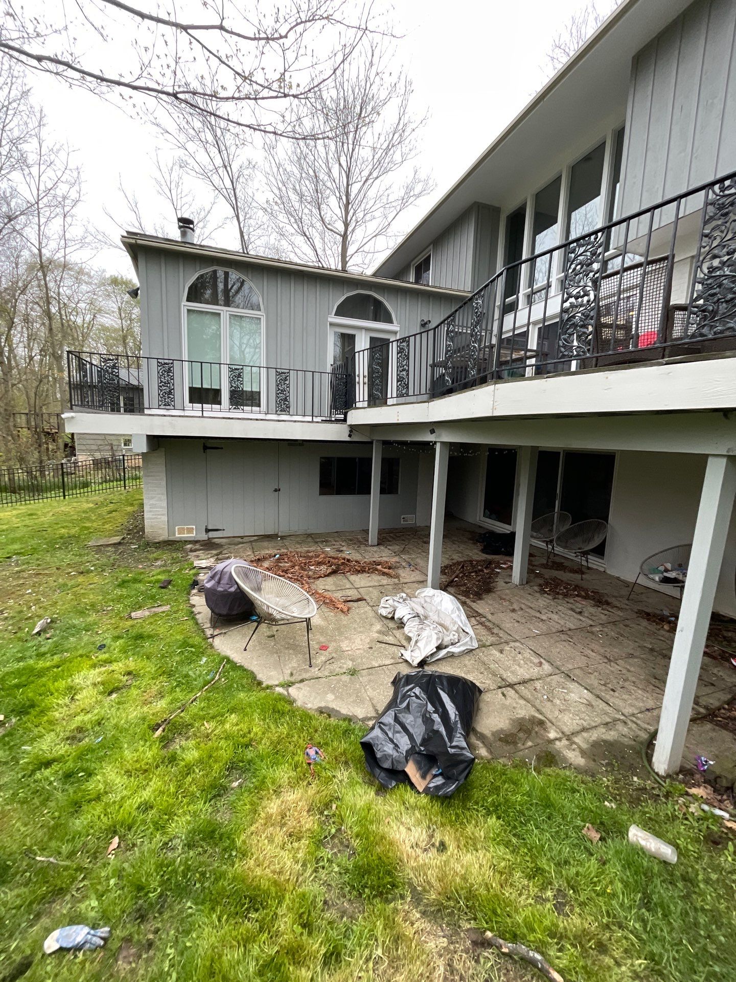 Deck Staining using Arborcoat Solid Stain by Callaway Contracting LLC
