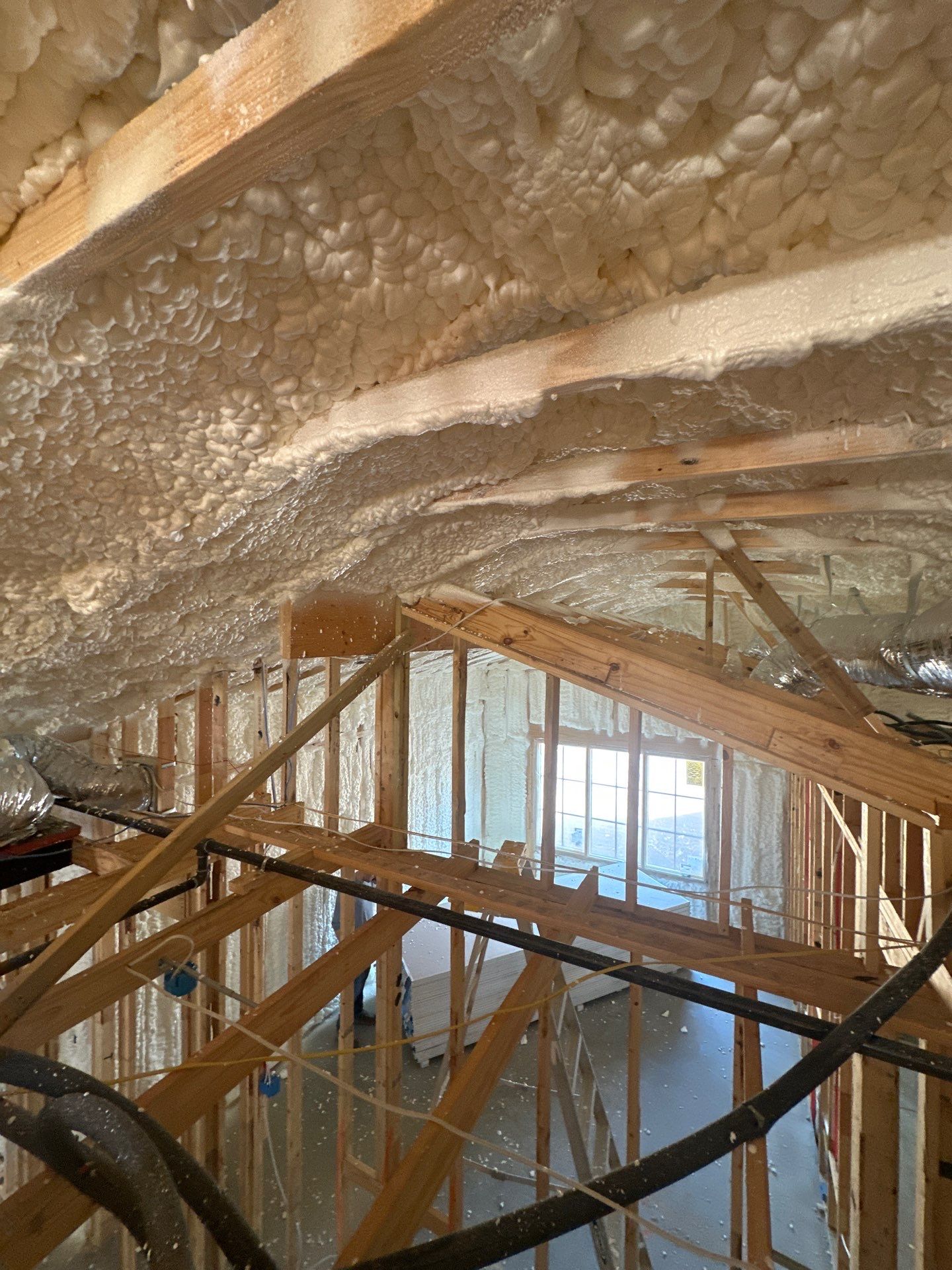 Another beautiful custom home in Dallas fully encapsulated ✔️ by Apex Insulation Solutions