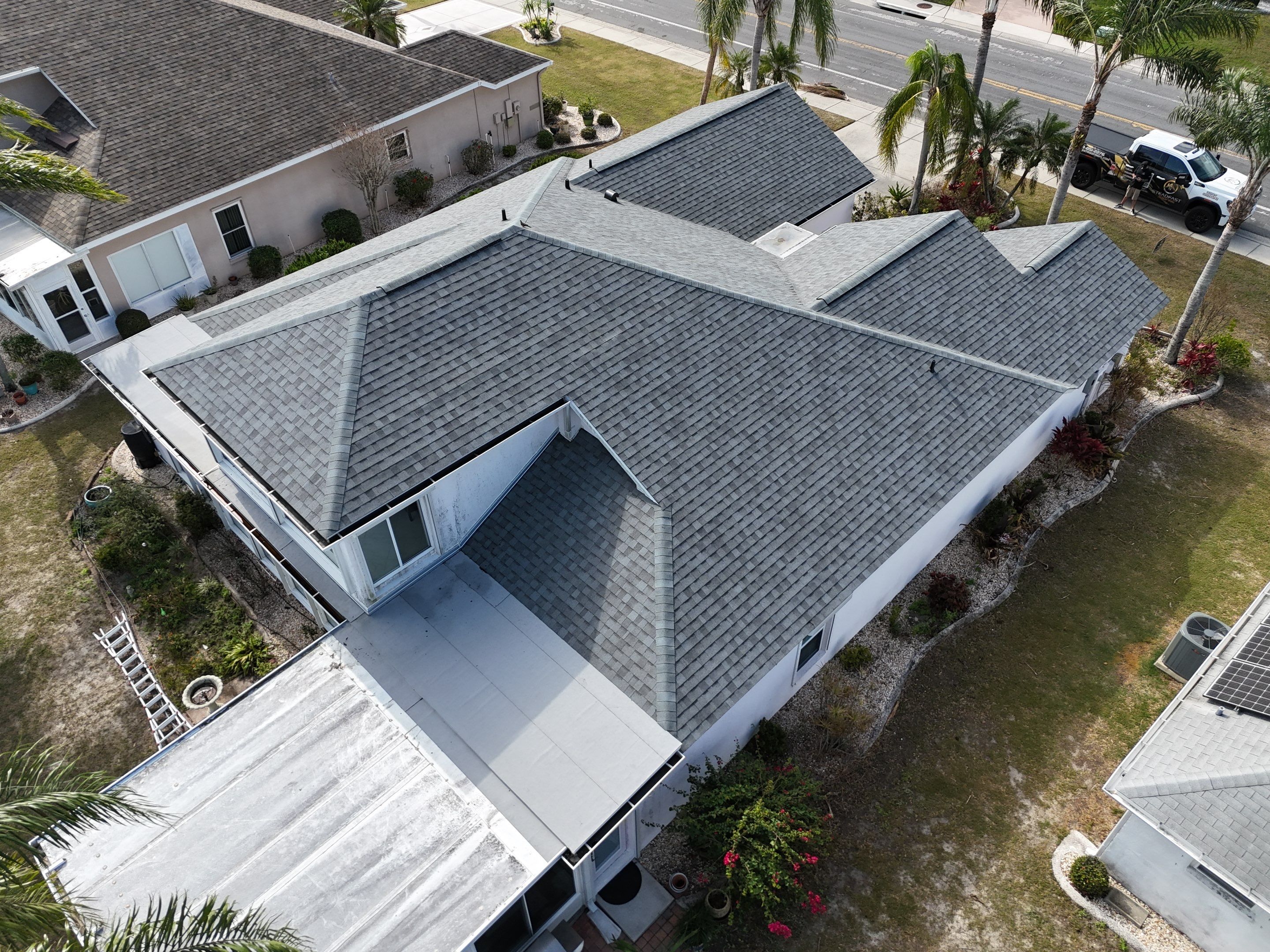 Roof Replacement in Sun City Center FL. by Steadfast Roofing 