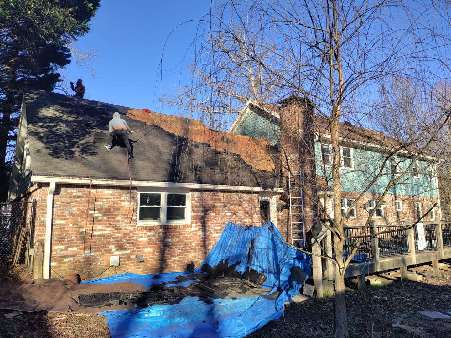 Residential Roofing Installation using Owens Corning by Inspector Roofing and Restoration