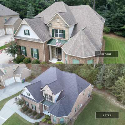 Whitney Lndg Doraville Roof & Metal Porch Replacement 
