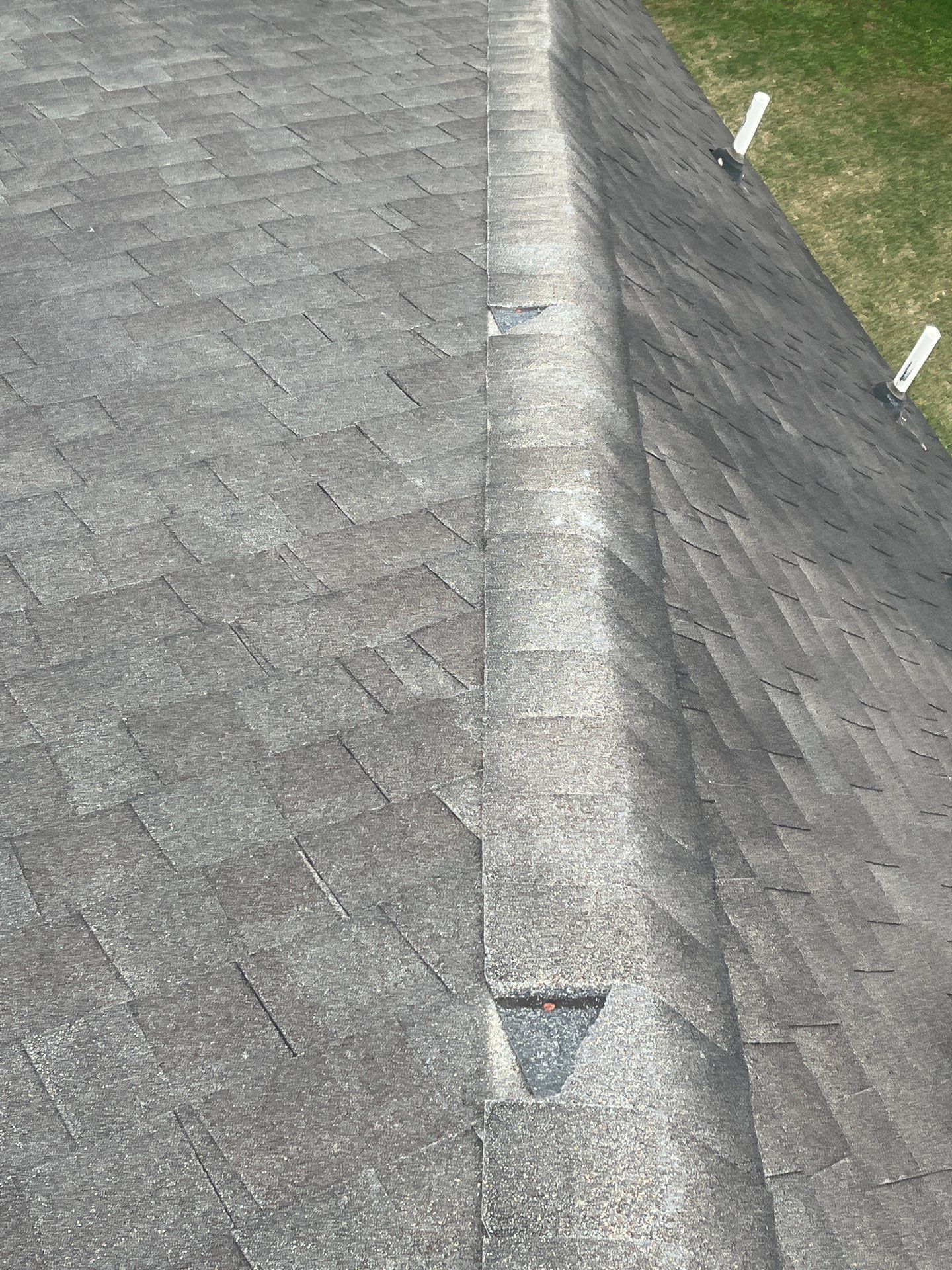 Hail Damage using Owen's Corning Duration (Lifetime) Shingles by Roof Repair Company