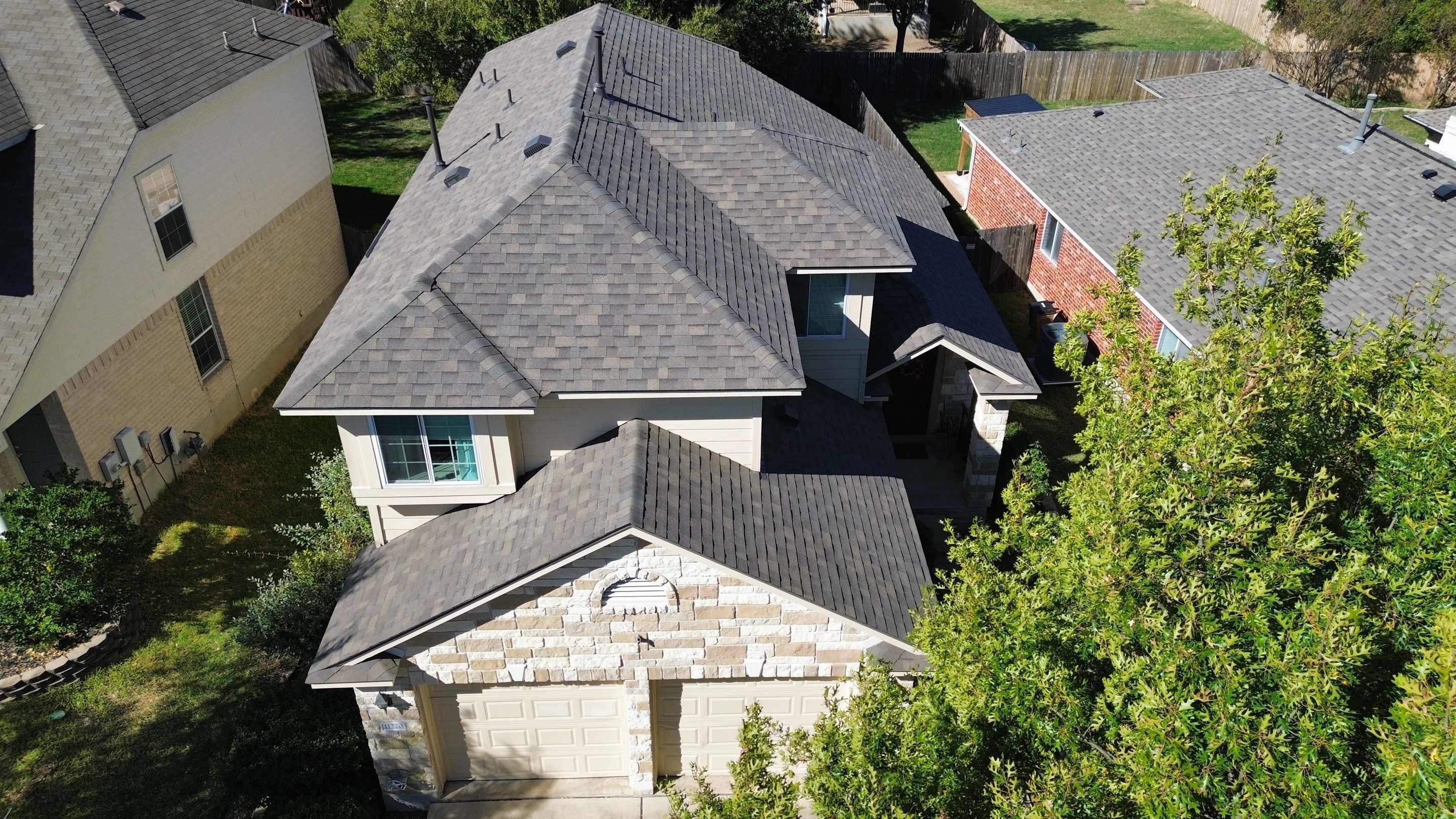 Malarkey Vista AR Weathered Wood Plus | Roof Replacement | Austin, TX by Kstylez Roofing & Construction