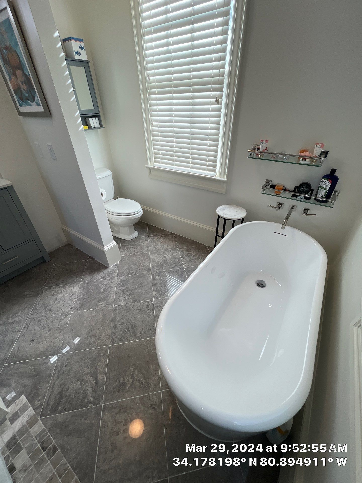 Geaux2Guy Creates a Spa-Like Master Bathroom Retreat in Columbia, SC by Thompson Industrial