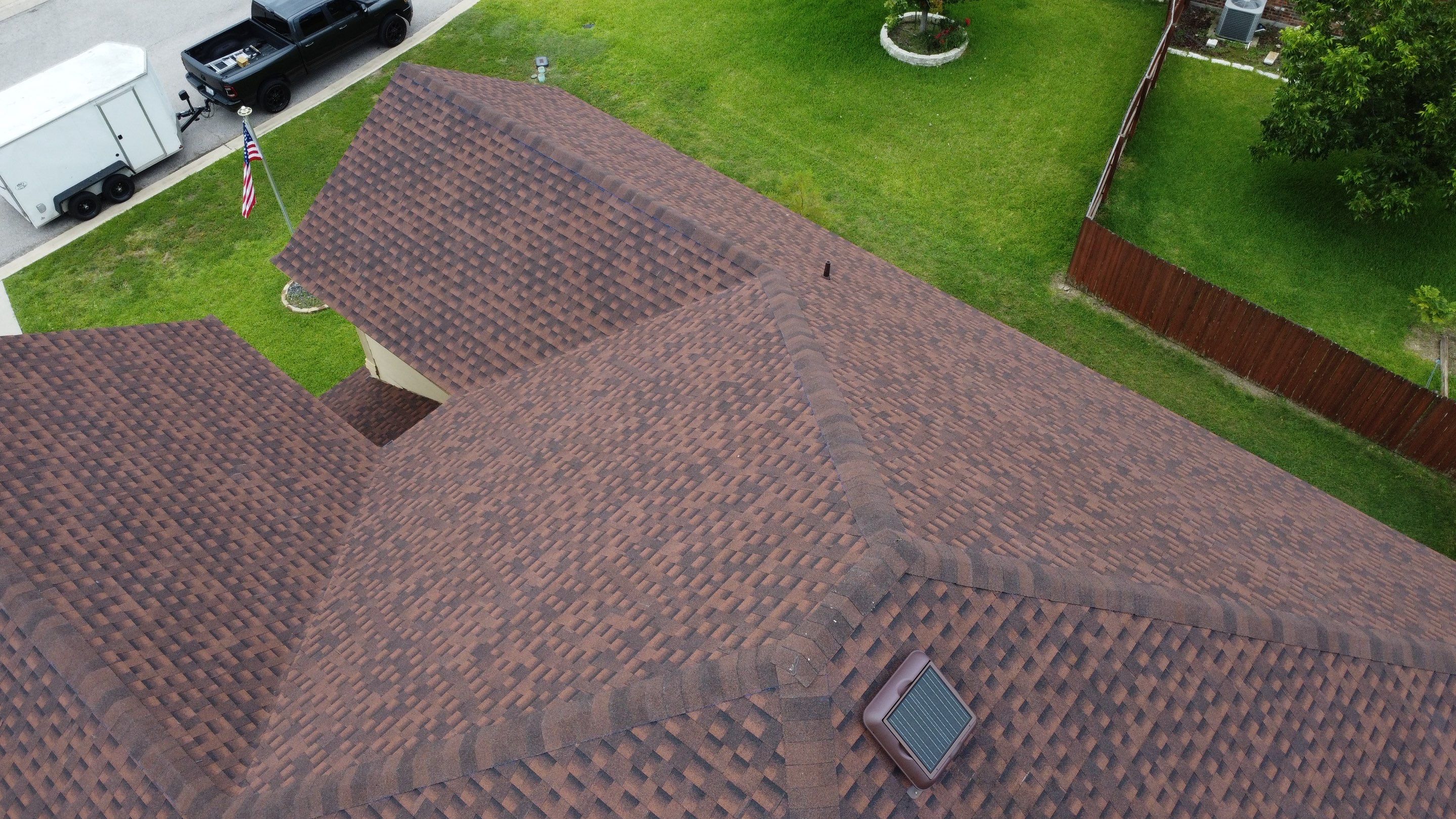 Reroof project in Harker Heightse by ROAM Roof & Solar