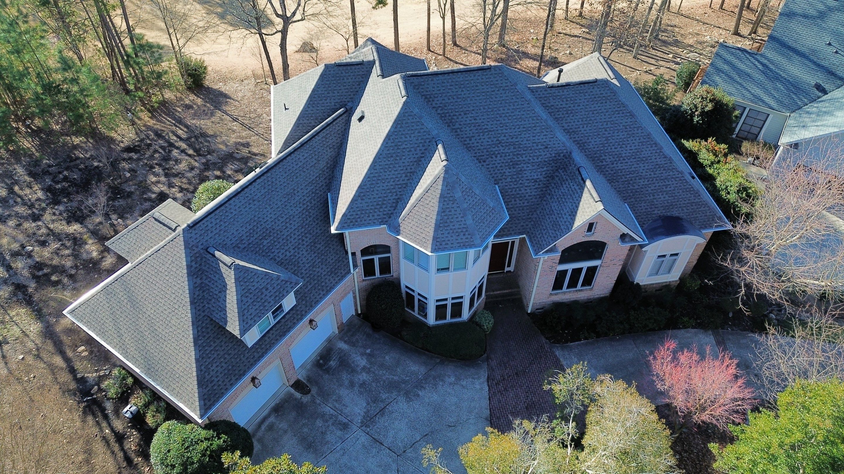 GAF HDZ Weathered Wood by Skybird Roofing