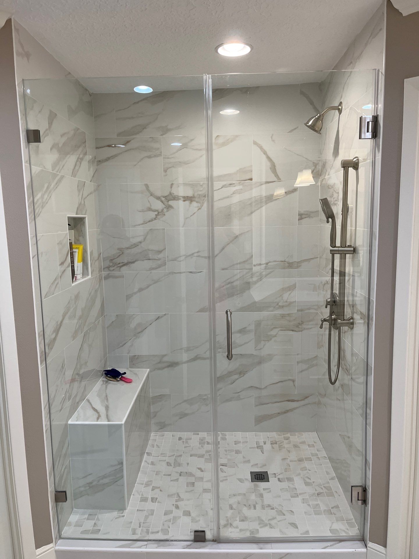 Bathroom Remodel with Water Mitigation Equipment | LT Contractors by L&T General Contractors and Restoration INC