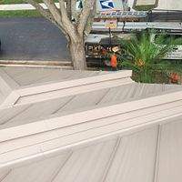 24ga 1" Nail-Strip Buckskin by Total Roofing System The Metal Roof Experts