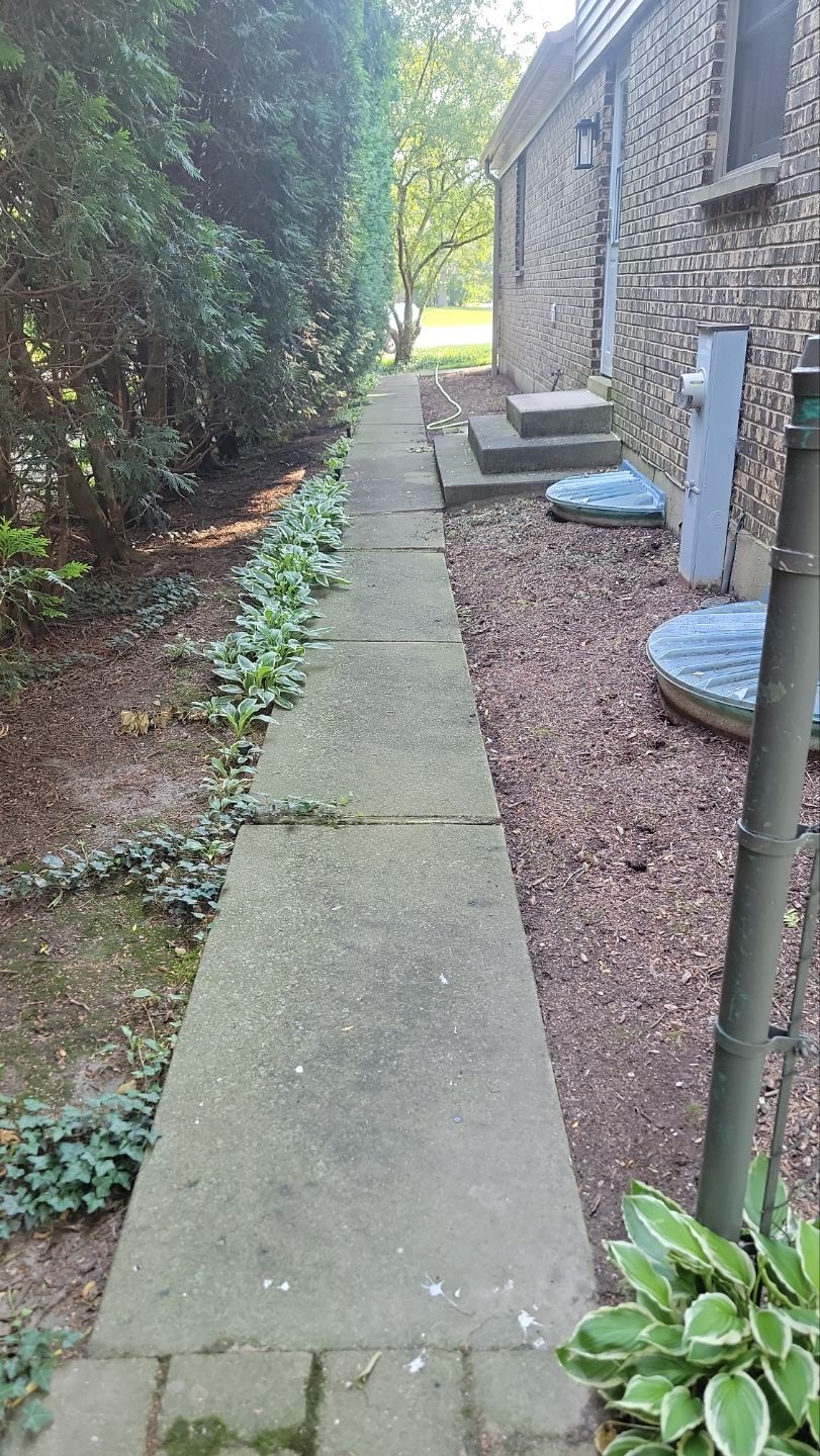 Brick paver clean, sand and seal.  using Surebond SB-1300 by Northern Power Washing LLC.