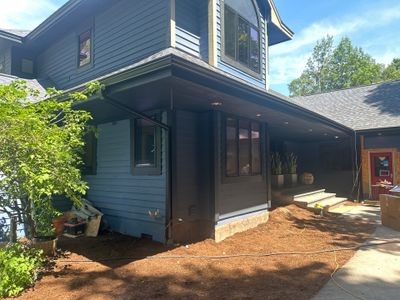 Gutter and Gutter Helmet Installation for Kewadin Residence