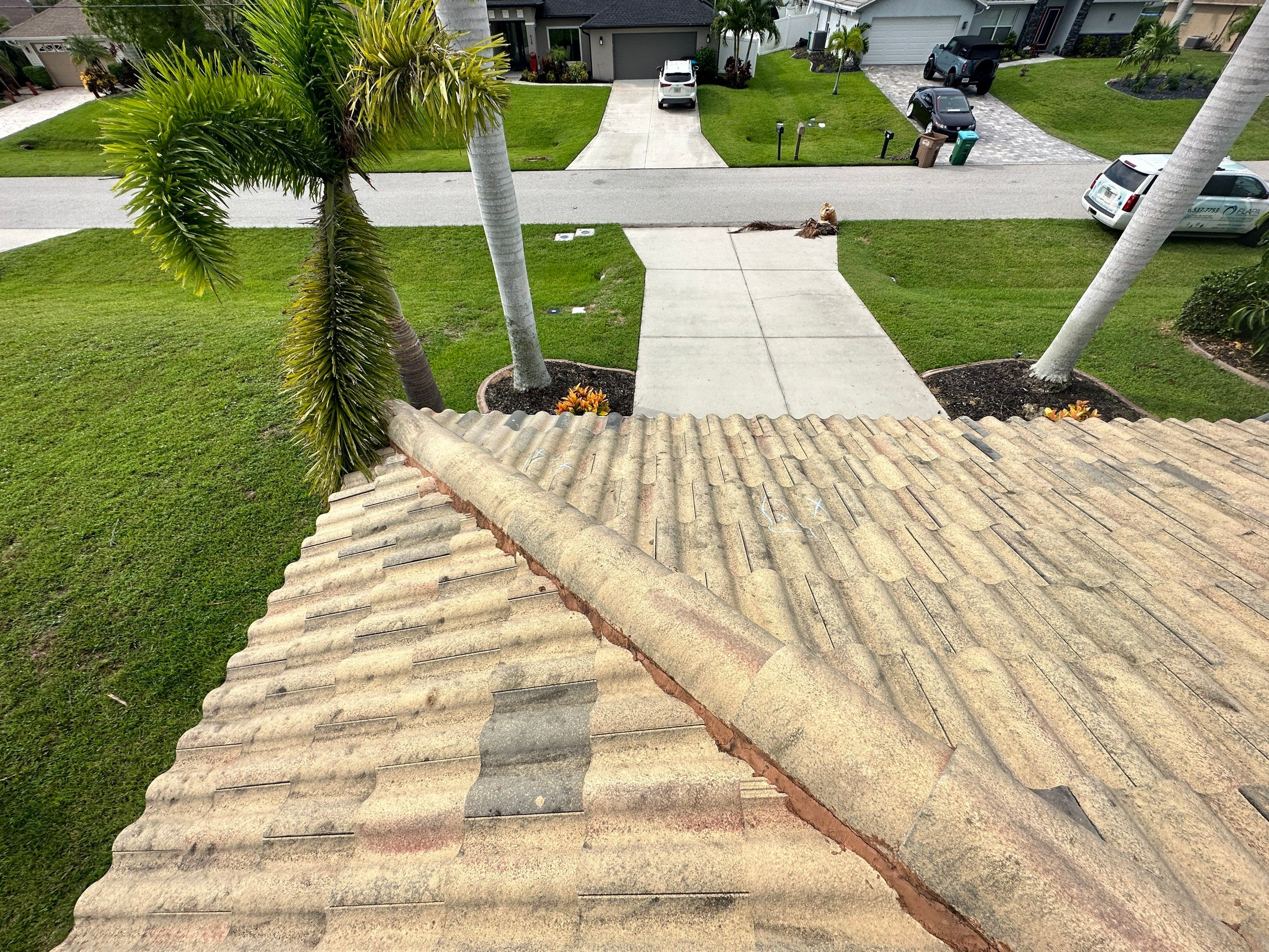 Roof Damage Claim in Cape Coral by FLAPA & KeyStone