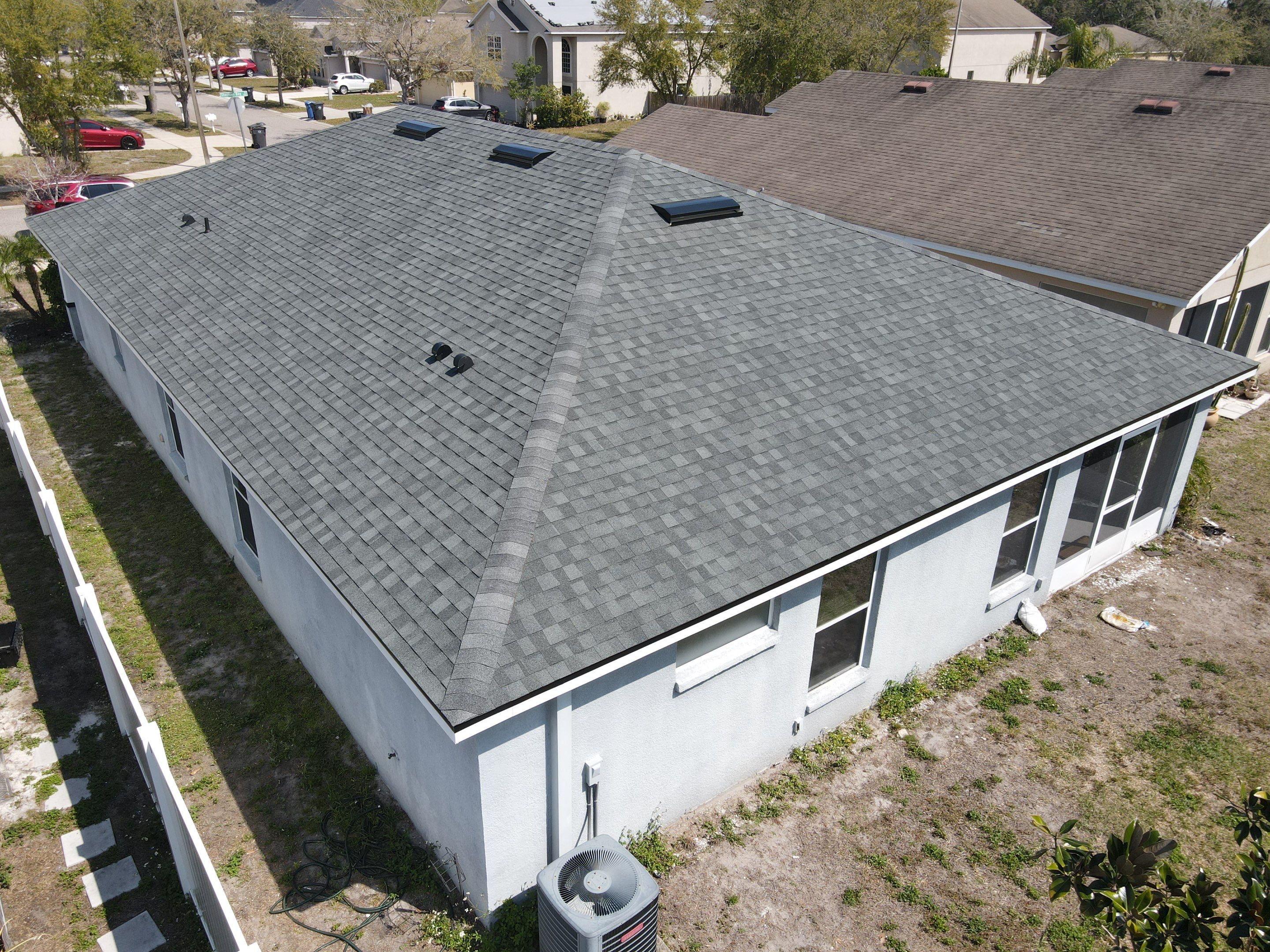 Roof Replacement in Ruskin FL. by Steadfast Roofing 