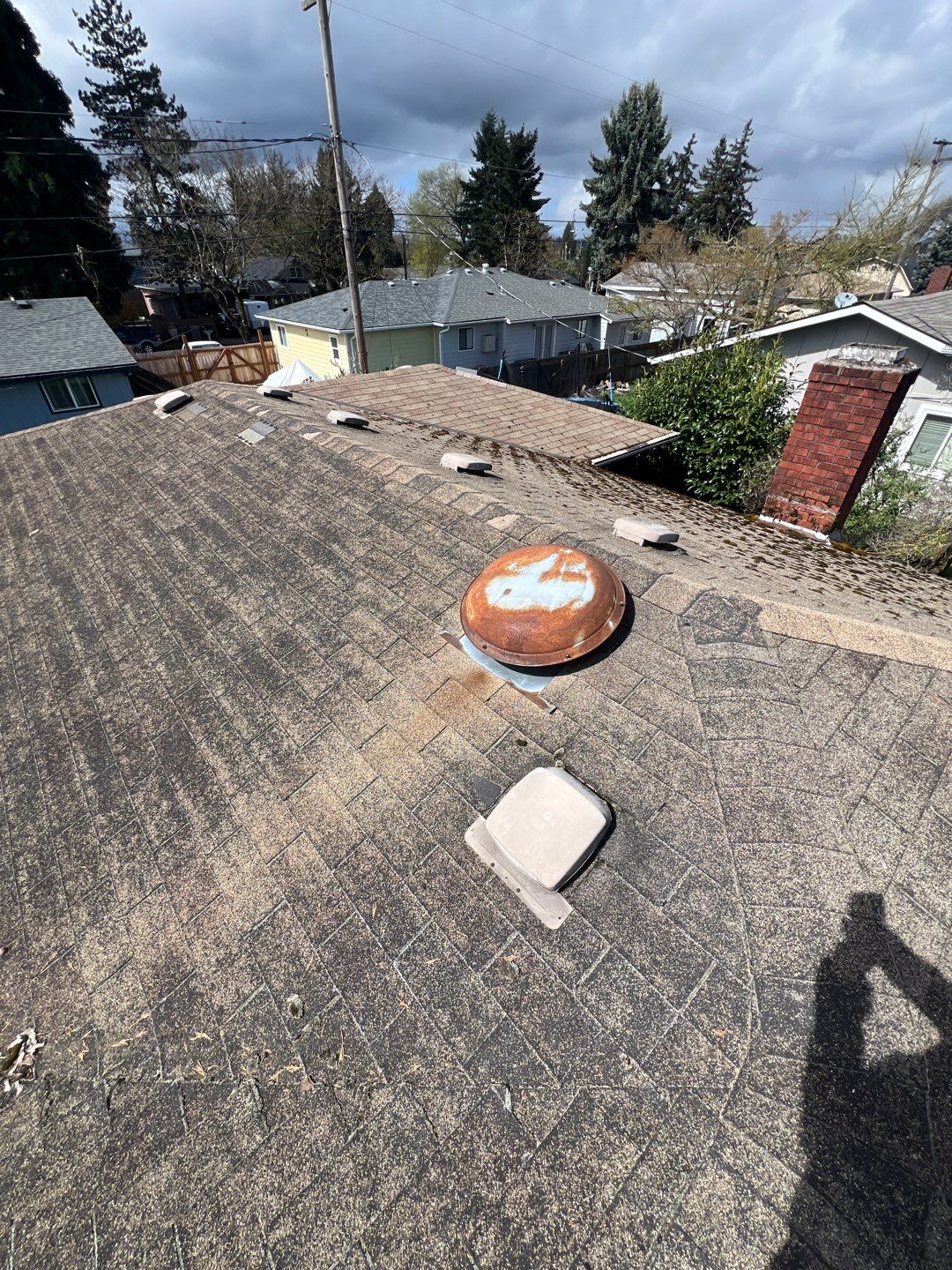 Residential Roofing Installation using IKO Dynasty (Color: Driftshake) by Orezona Building & Roofing Company, Inc.