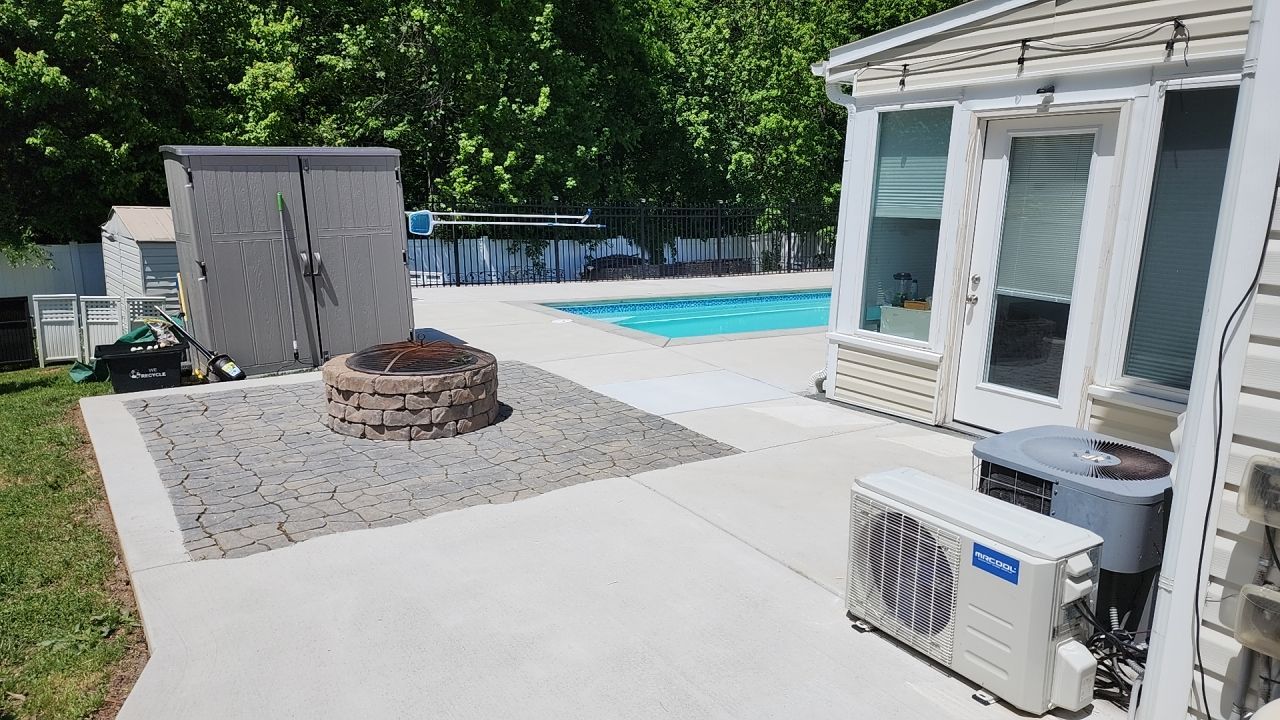 House Wash using cleaner by Power Wash Masters LLC