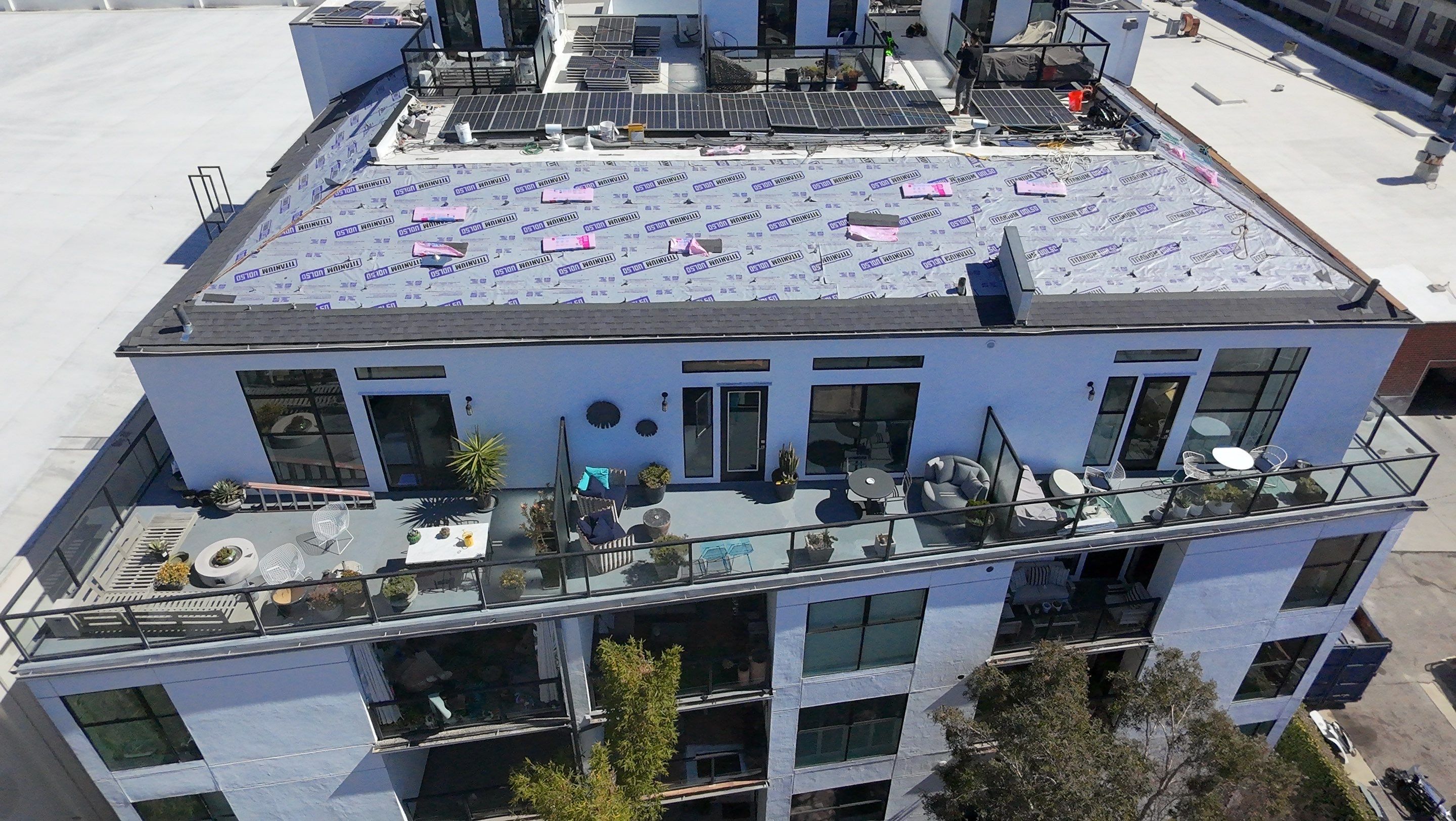 Apartment Building in Marina del Rey by Hull Brothers Roofing