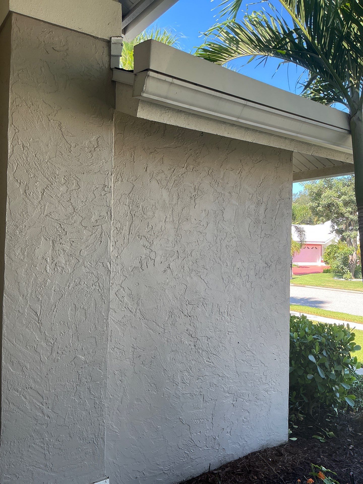 White 6-inch K-Style Gutters in Sarasota FL by Gutter Professor by Gutter Professors
