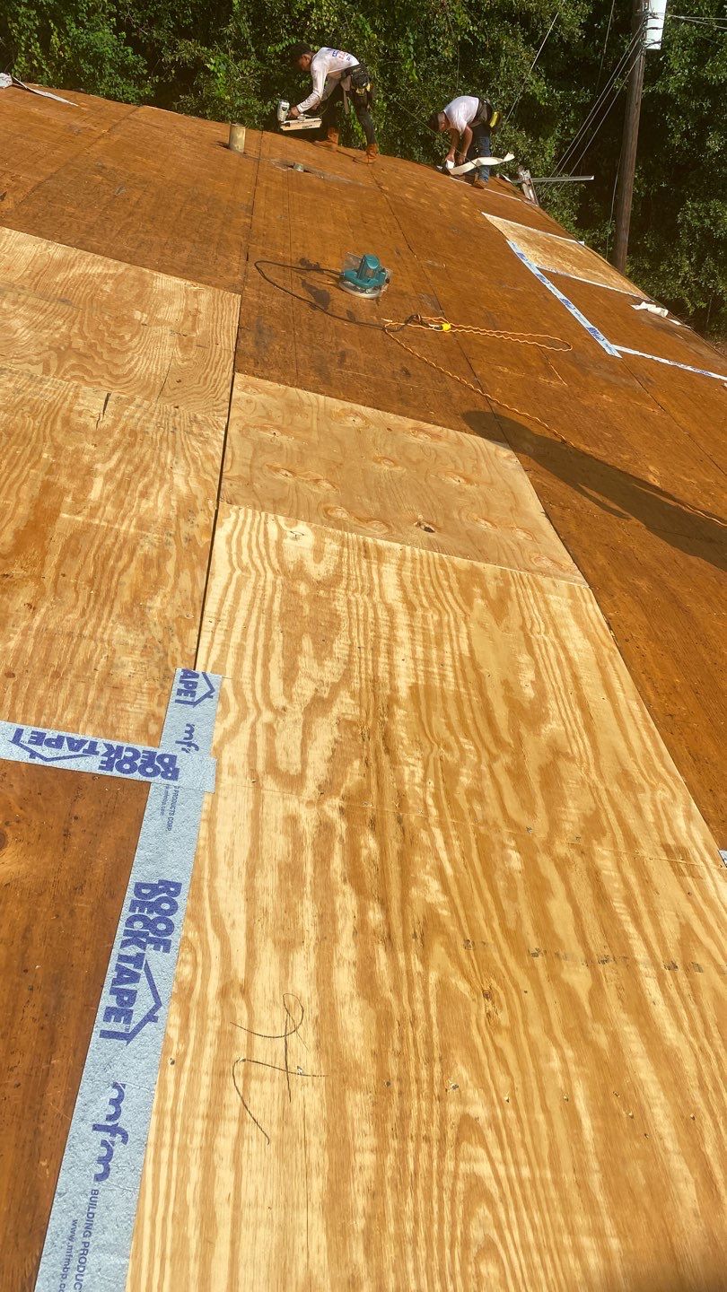 Commercial Roofing Installation using Roof Replacement by American Roofing & Construction LLC
