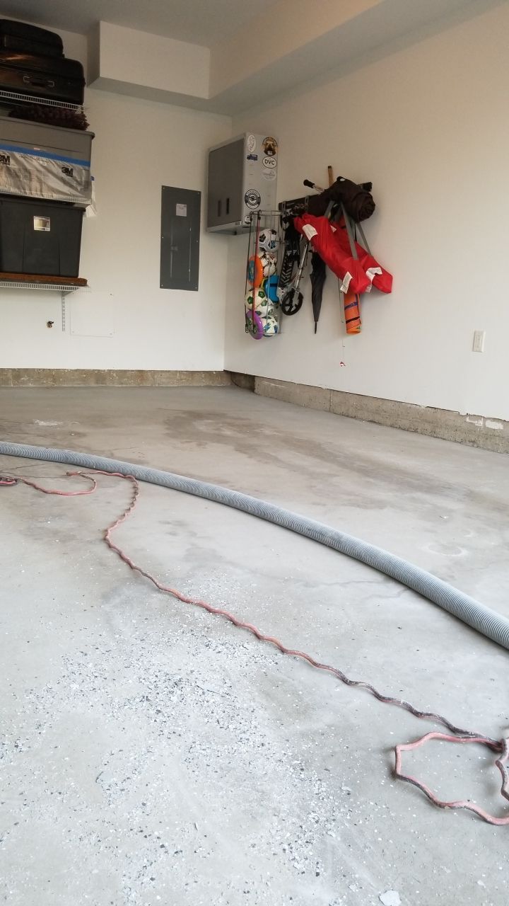 Garage Floor Coating using Penntek in Nightfall by Spectrum Painting, LLC