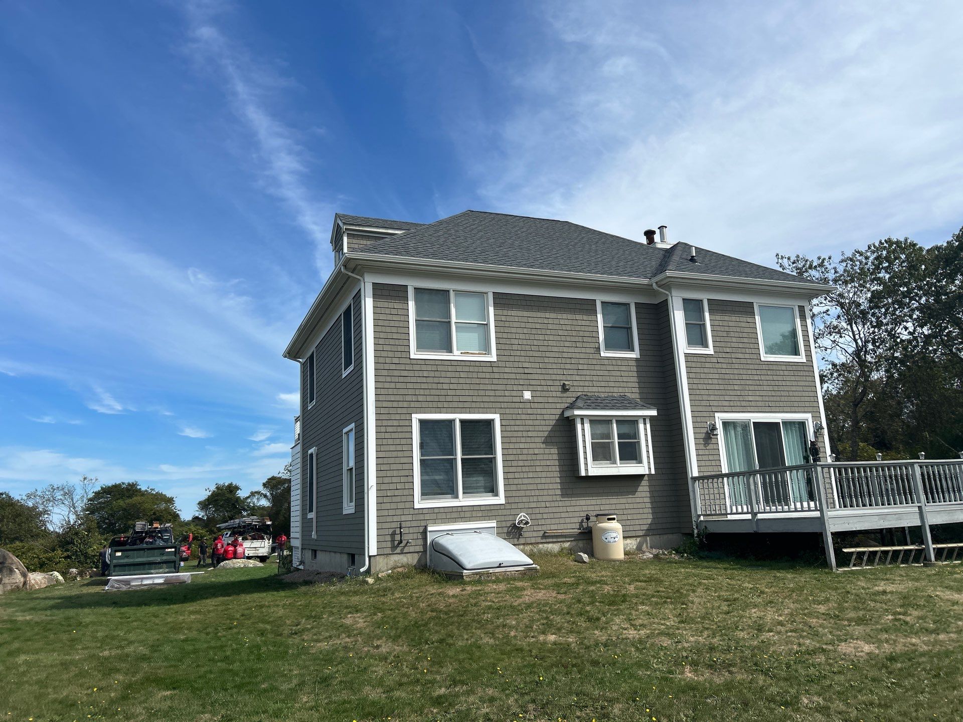 Block Island Architectural Shingles & White Cedar Siding  by Rinaldi Brothers