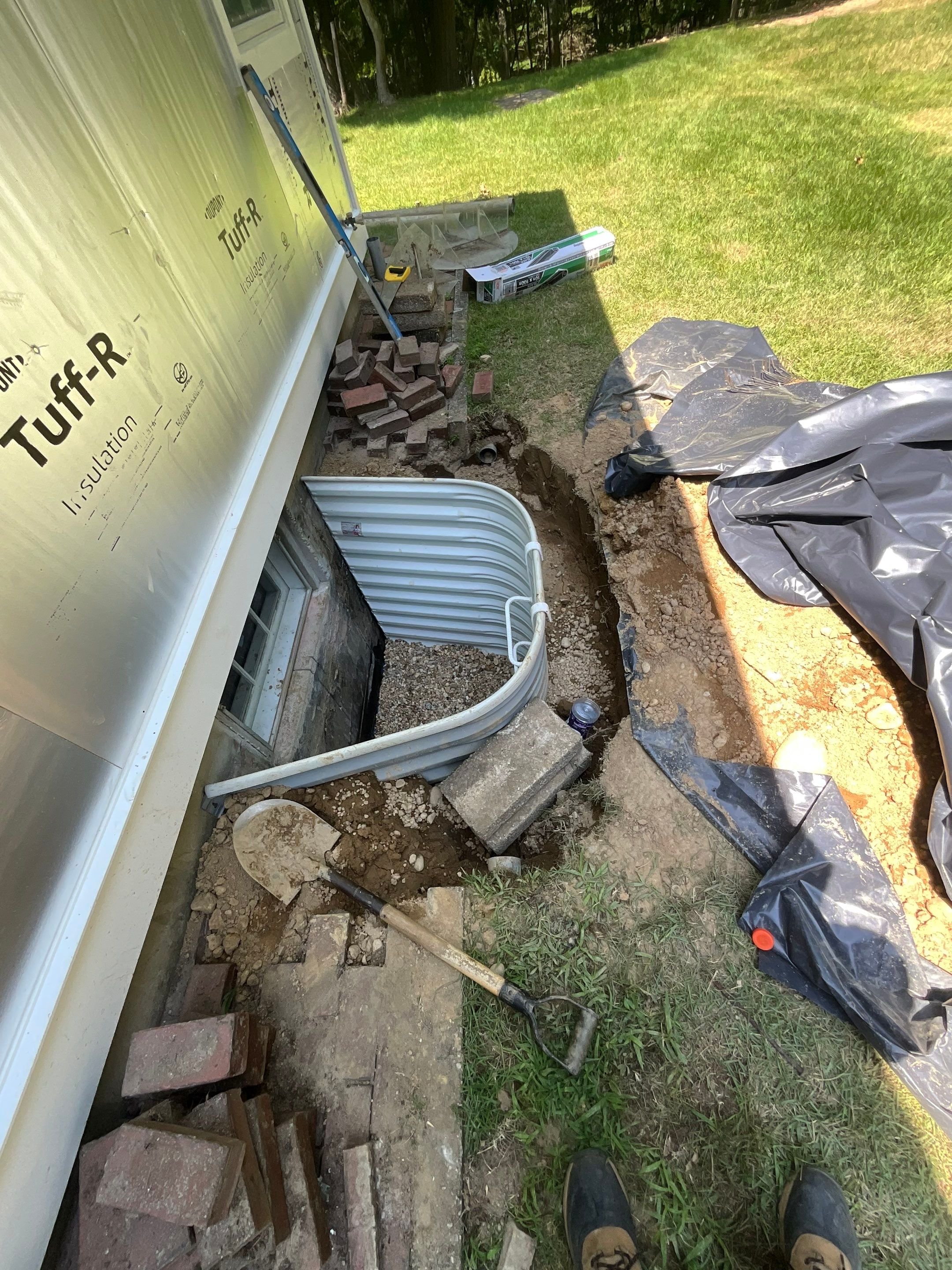 Farm Rd • St James, NY 11780 by A.M. Shield Waterproofing, Corp.