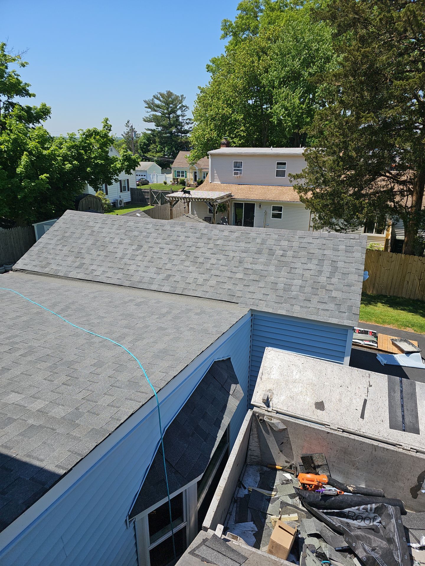 Residential Roofing Installation using Tamko Titan XT - Virginia Slate by A Plus Exterior