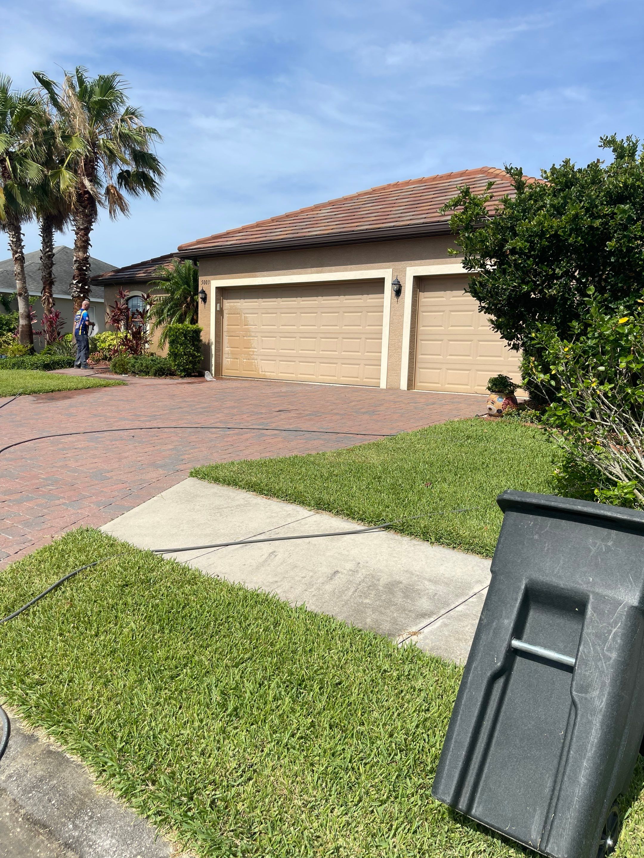 🏡 Tile Roof Cleaning – Gamble Creek Estates, Parrish, FL by Sunshine AquaWash