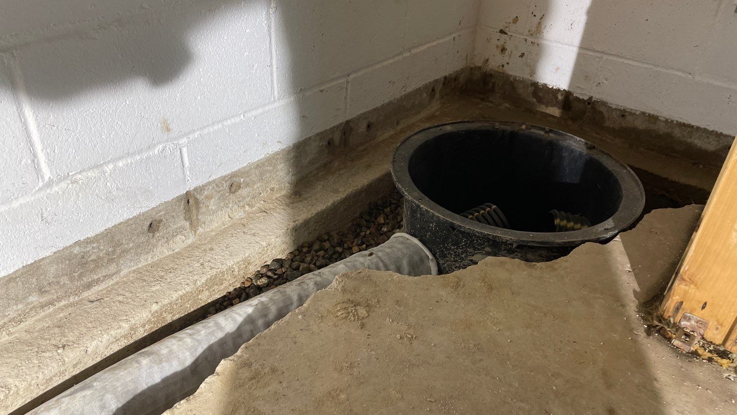 Interior Drain Tile & Foundation Crack Repair in St. Anthony, MN by Waterproofing Northeast