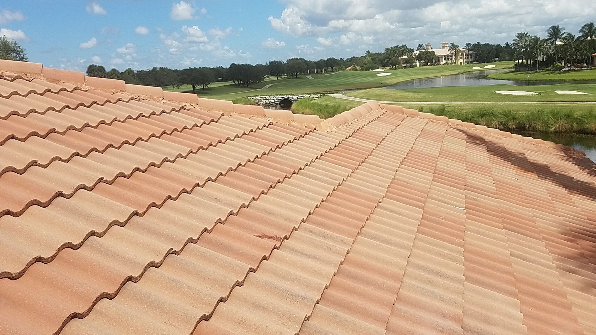 Concrete Tile Roof Repair and Vent Sealing in Delray Beach by Aastro Roofing