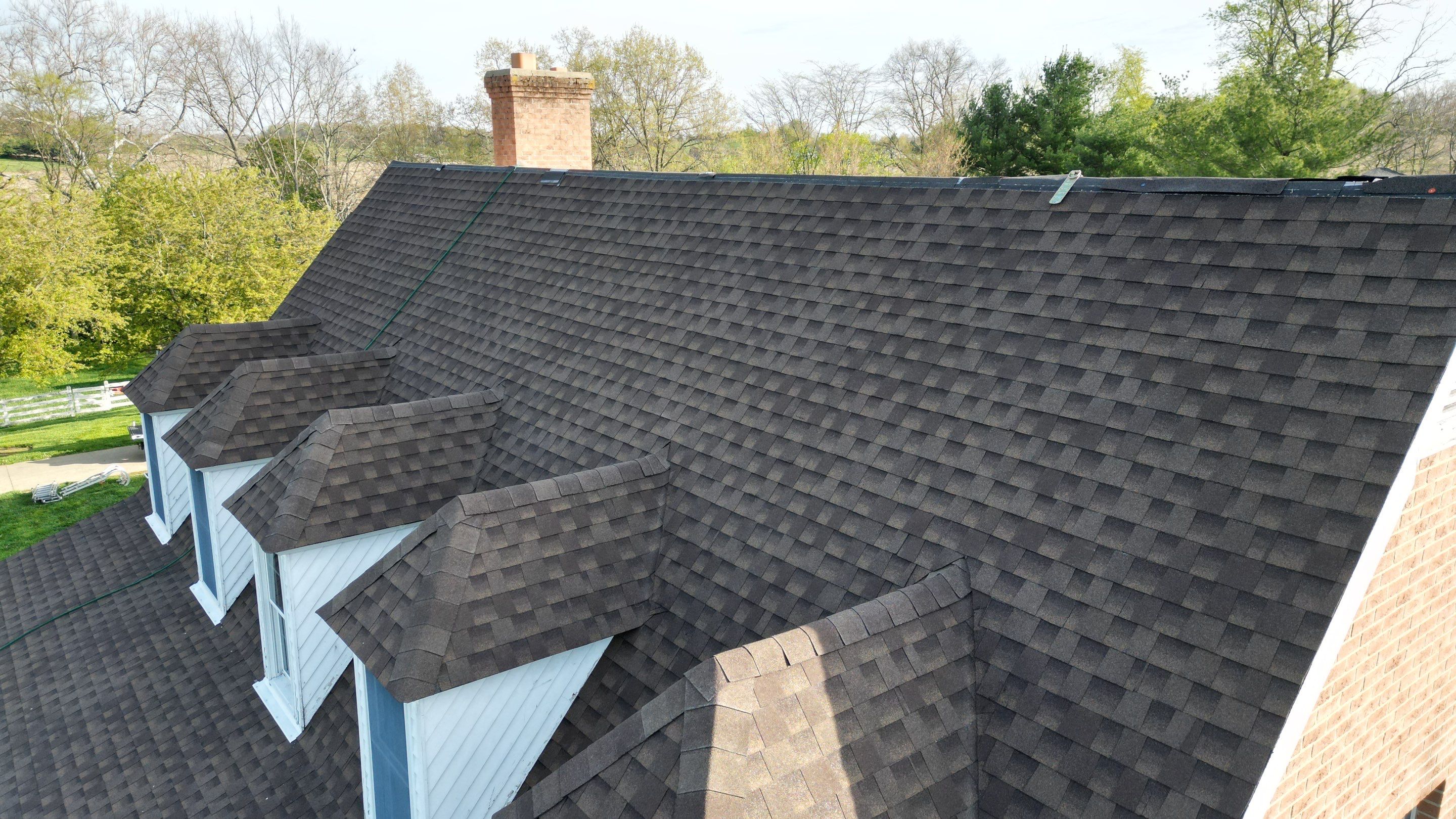 Residential Roofing Installation using Timberline HDZ Shingles - Barkwood by RoofX 