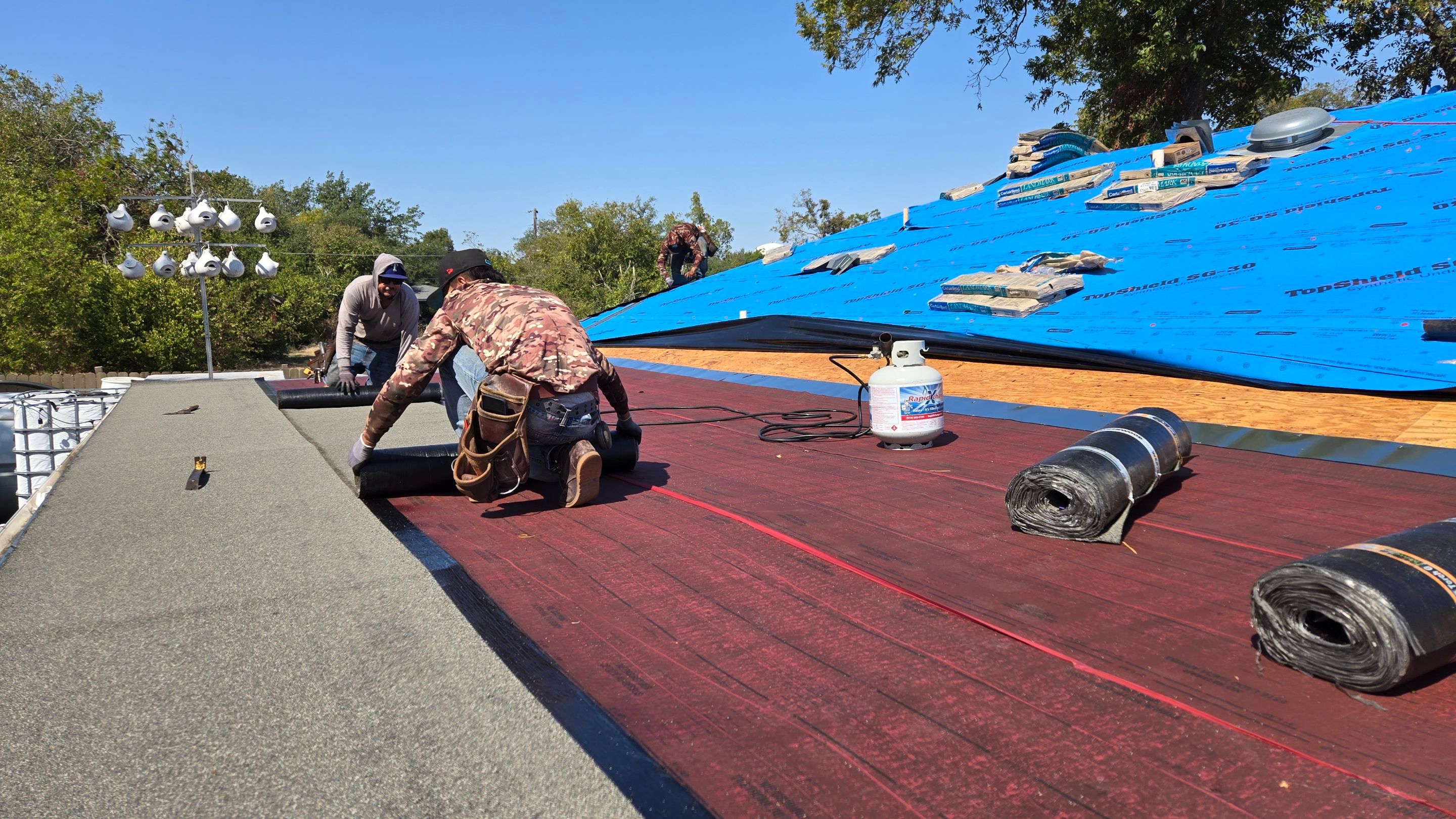 Temple, Tx - Reroof and Flat Roof by Wells Legacy Roofing
