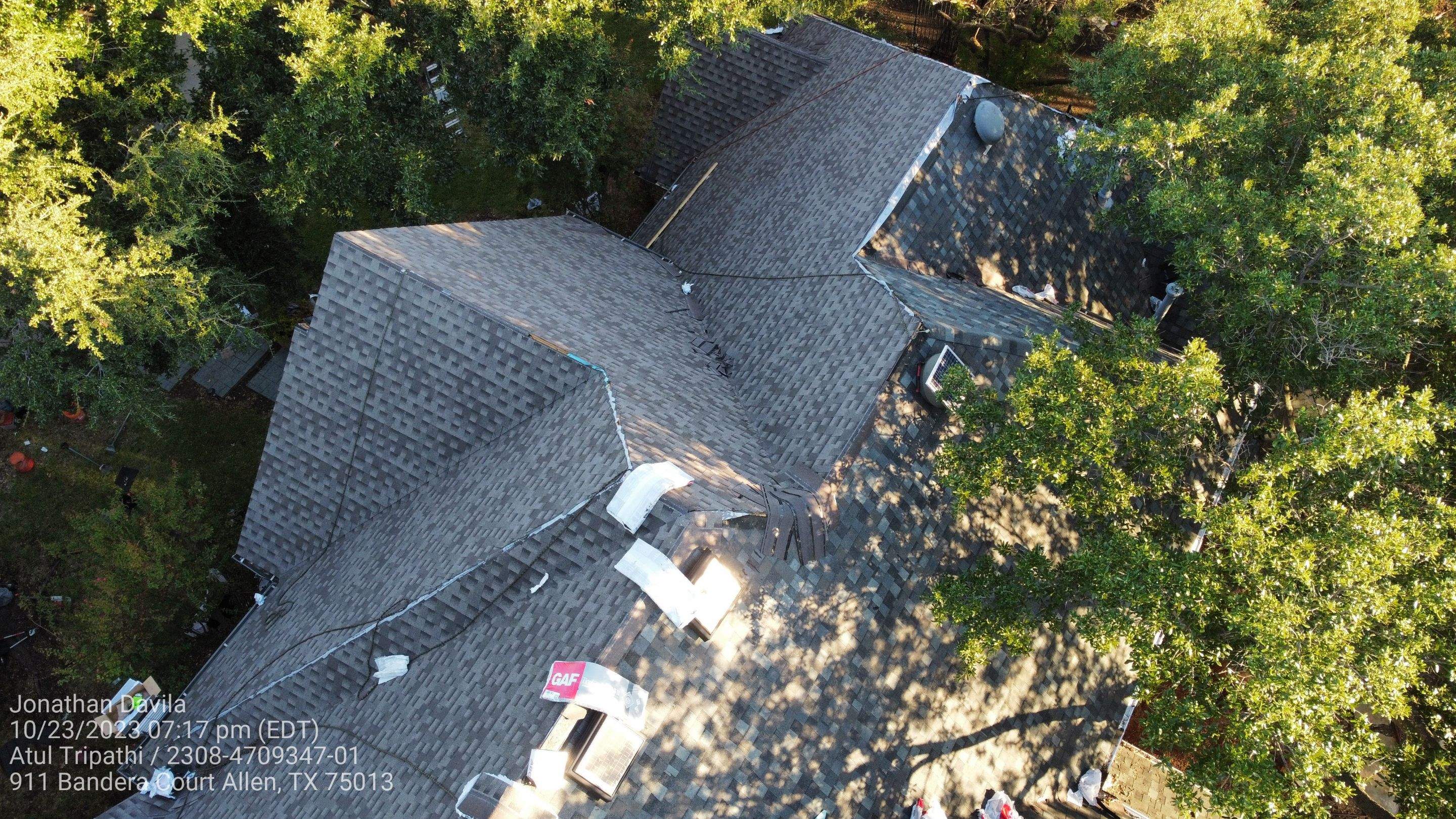 Project in Allen by Zeus Exteriors