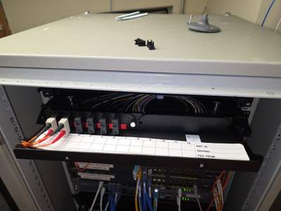 Structured cabling installation by CimaSolutions
