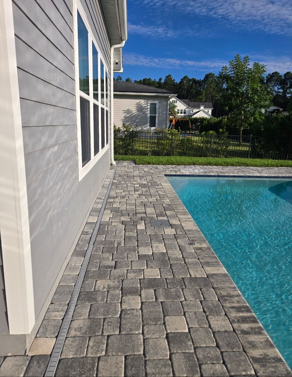 Pool Pavers using Concrete Sealant by DuraSeal