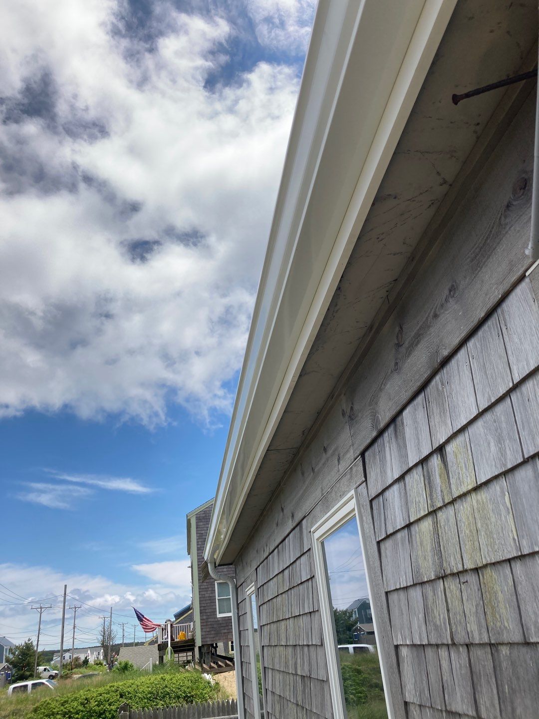 New Gutter and Fascia for this Beach House in Truro by Gutter Pro Enterprises