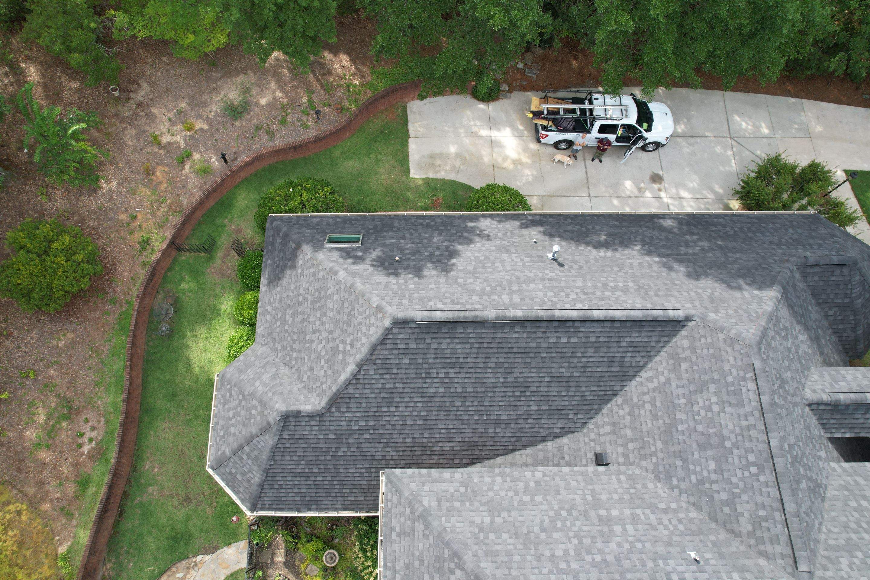 Roof Replacement- IKO Granite Black- Aiken by South Point Roofing