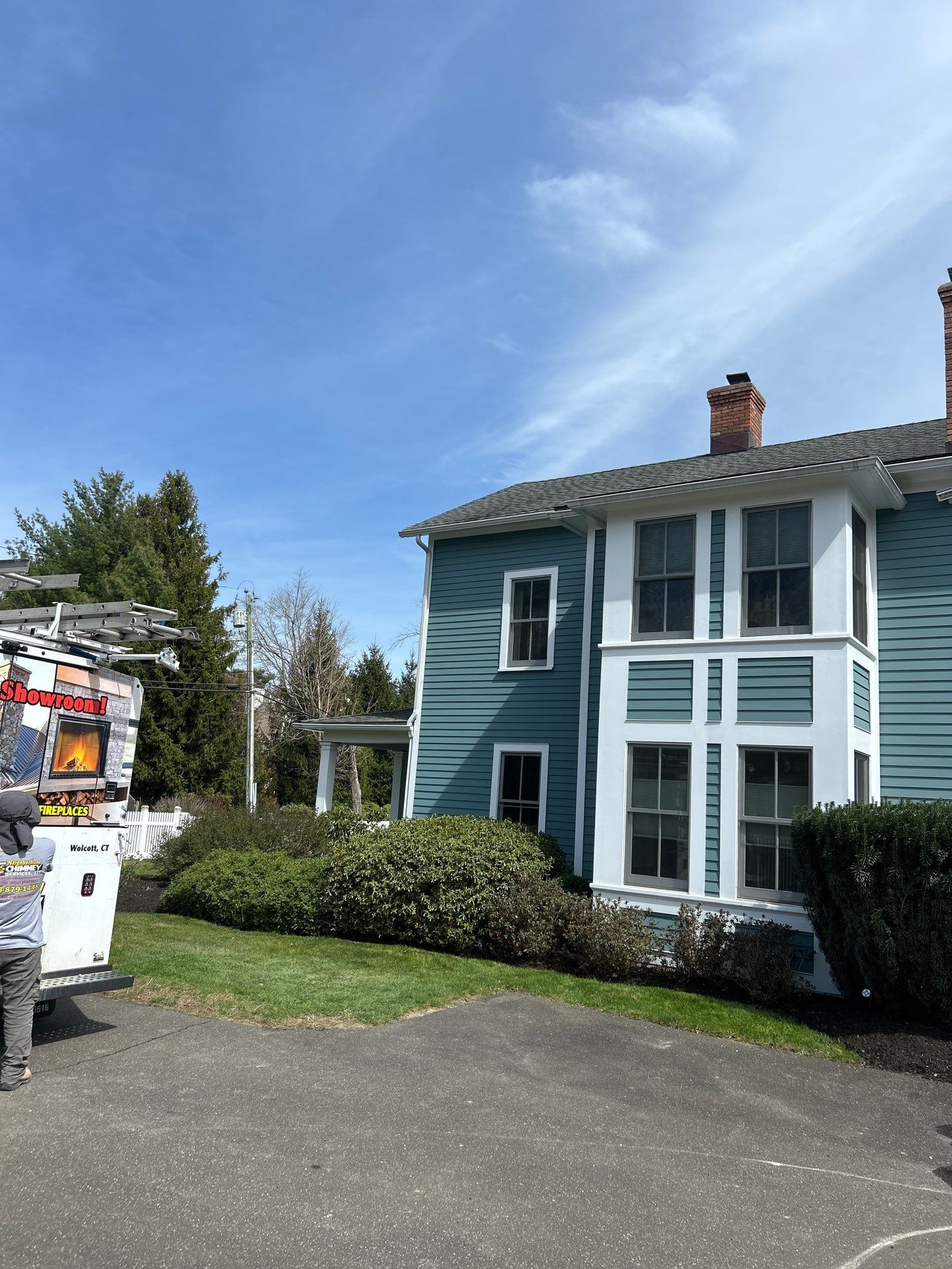 Gas Fireplace and Insert  by Neighborhood Chimney Services 