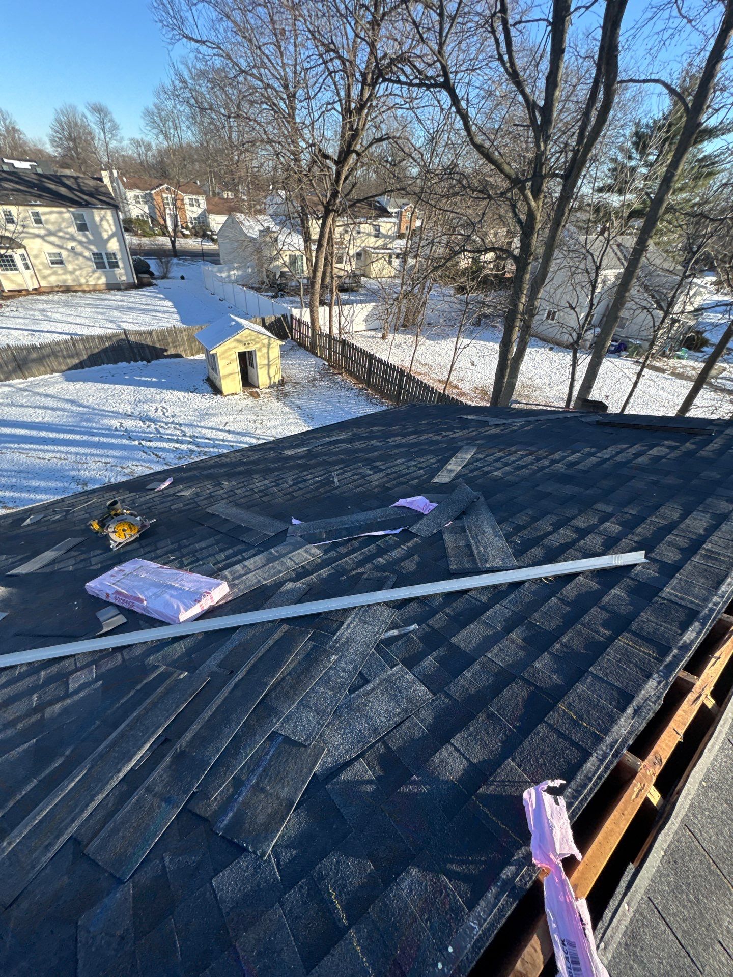 Onyx Black Shingles by Reimagine Roofing
