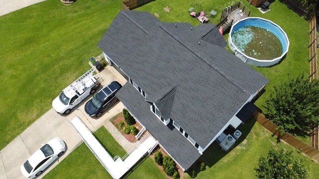 GAF HDZ Charcoal by Skybird Roofing
