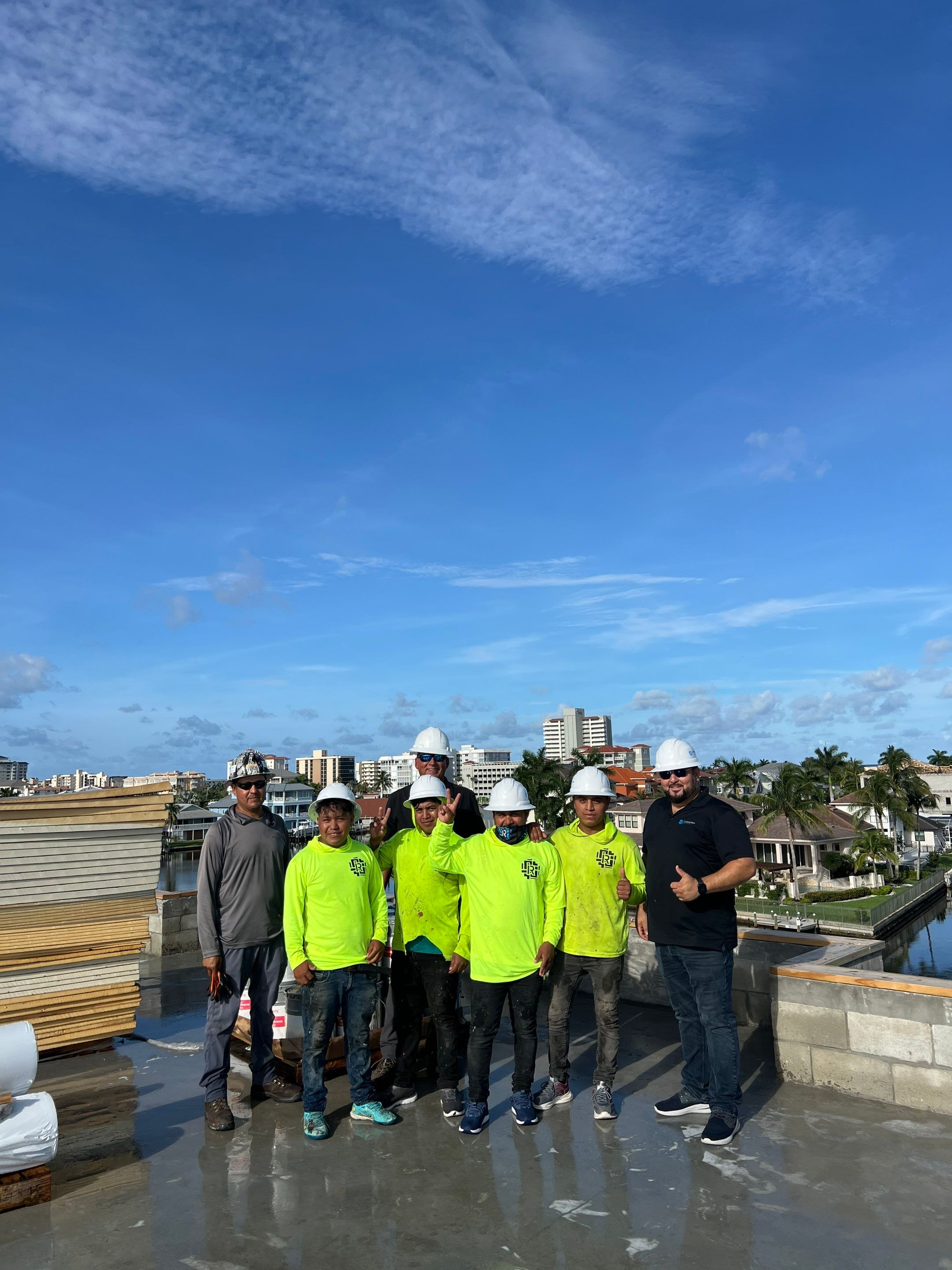 Residential Install of Flat TPO by International Roofing