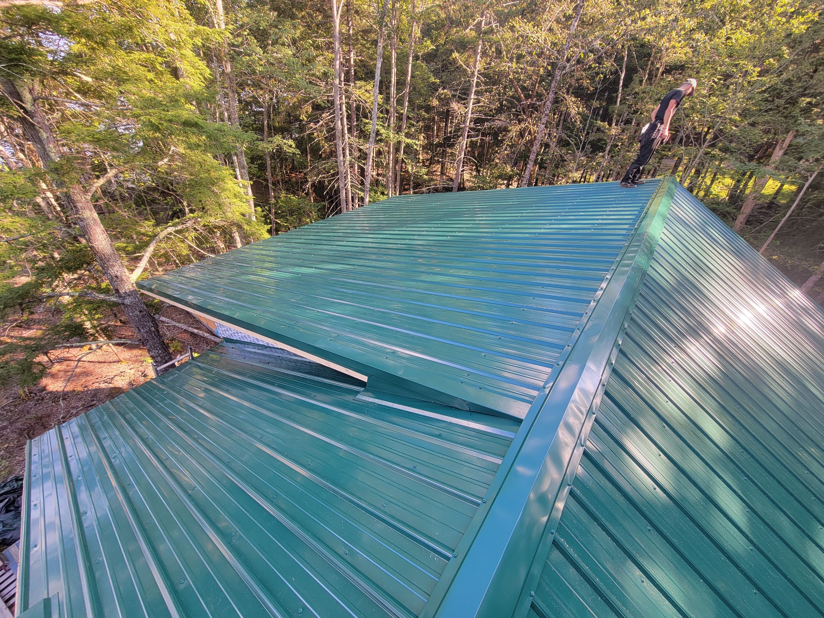 New Metal Roof using All Thats Metal 29g Currigated  by The B.A.R Roofing
