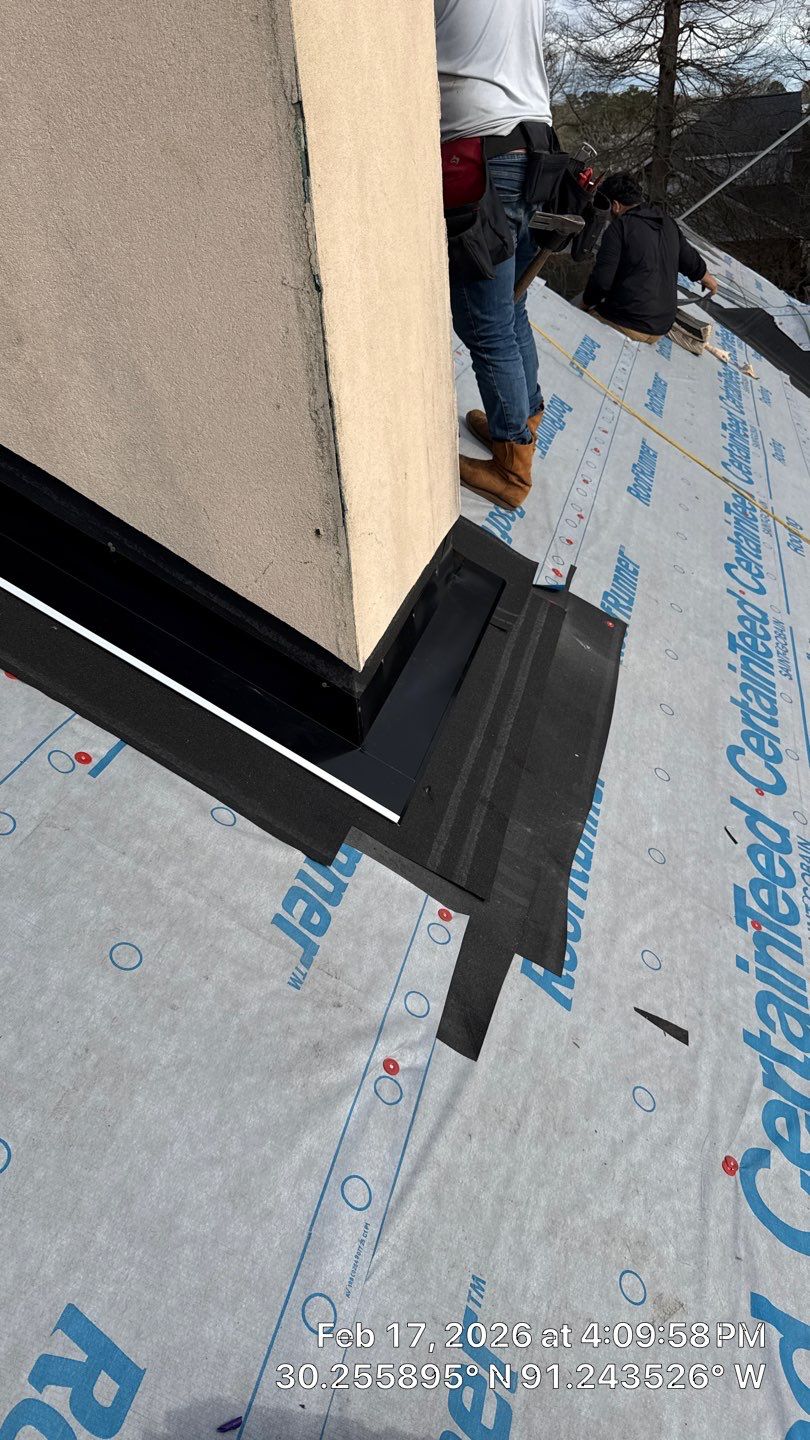 Residential Roofing Installation using Certainteed Landmark Driftwood by Top Team Roofing & Construction