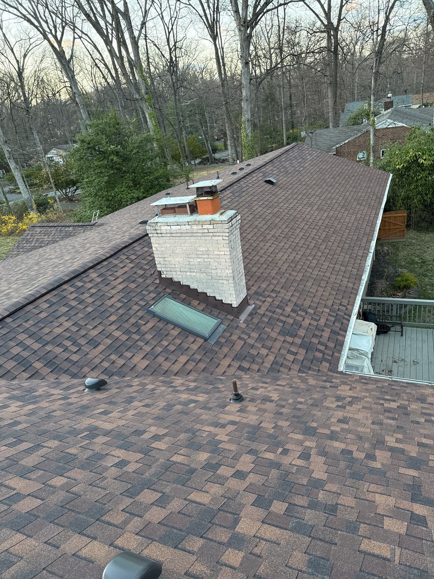 Fairfax: Residential Roof Replacement with CertainTeed Landmark Pro in Max Def Burnt Sienna by RM Banning, Inc.