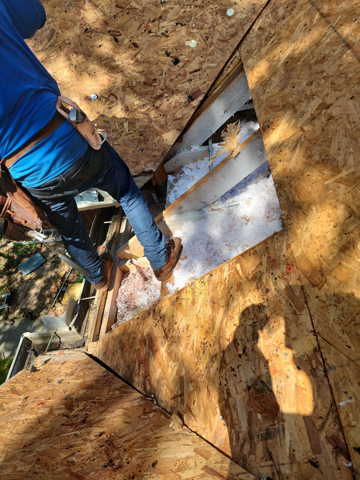 Residential Roofing Installation using Owen's Corning Duration (Lifetime) Shingles by Roof Repair Company