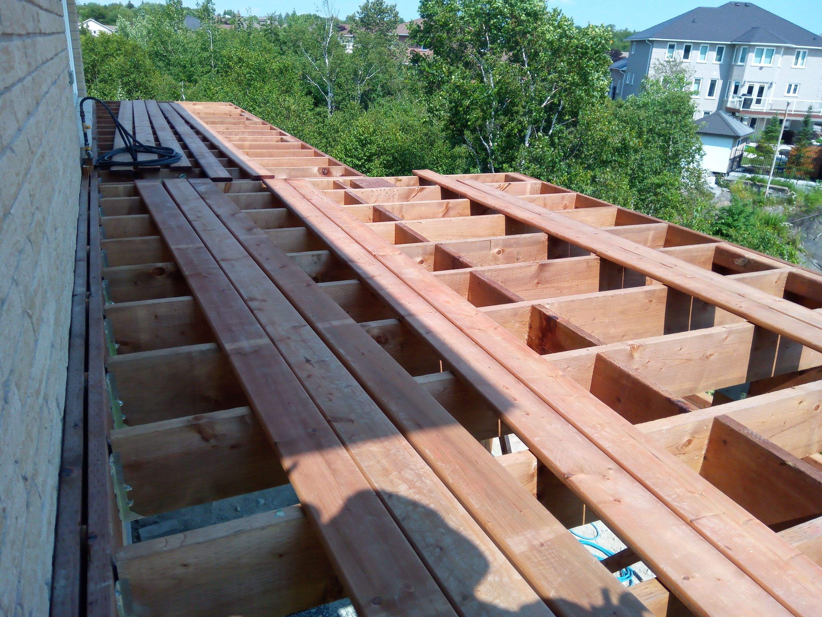 Deck Construction by Impact Construction Sudbury