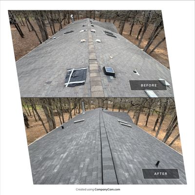 Residential Roofing Installation using Malarkey Highlander AR Shingles