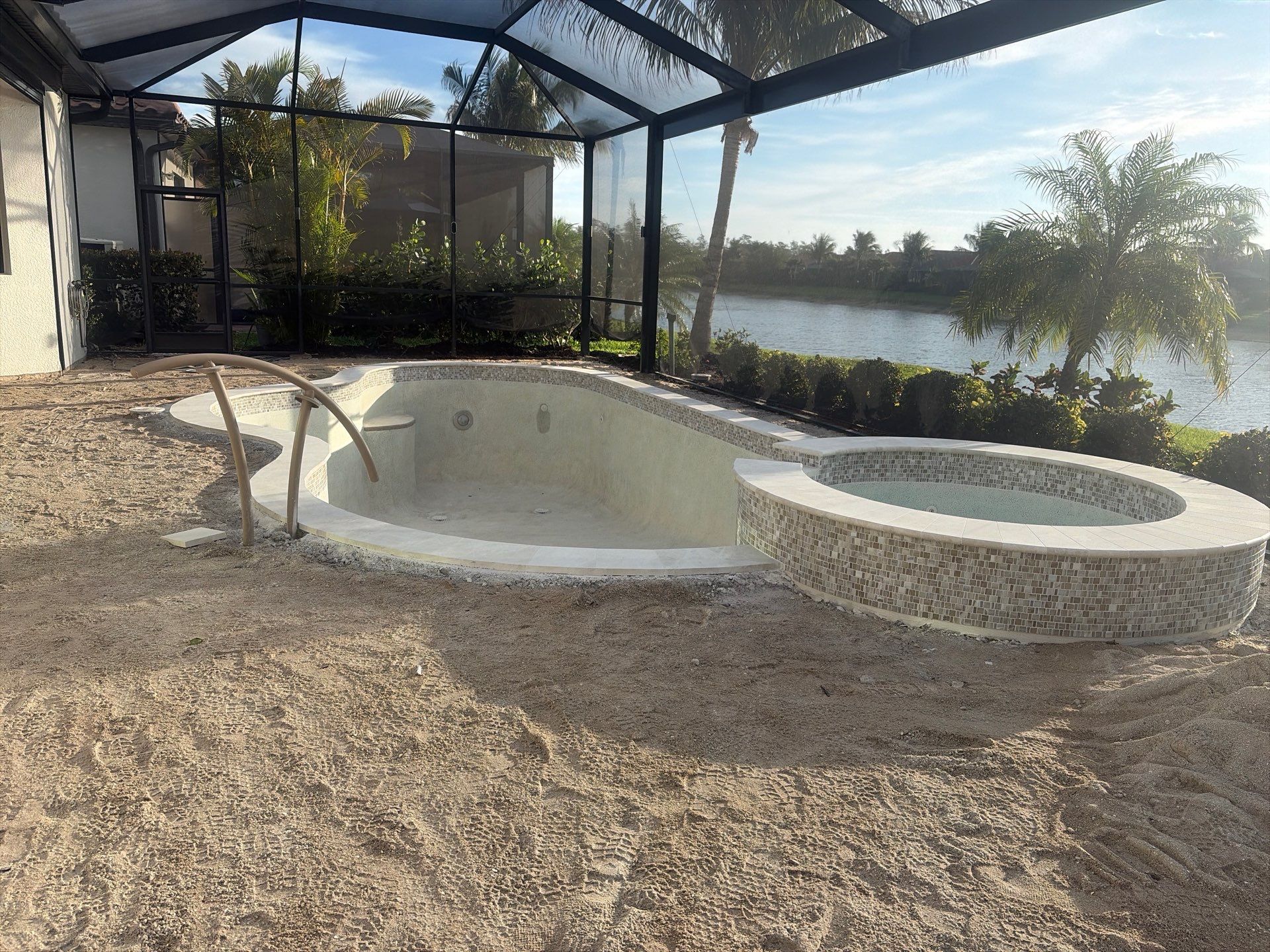 Pool Deck Renovation | Pool Coping | Waterline Tile | Bonita National Golf & Country Club` by Old Town Pavers Llc